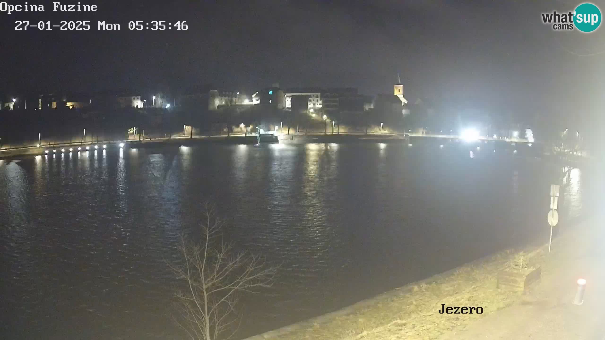 Lago Bajer livecam Bajersko Jezero Fužine