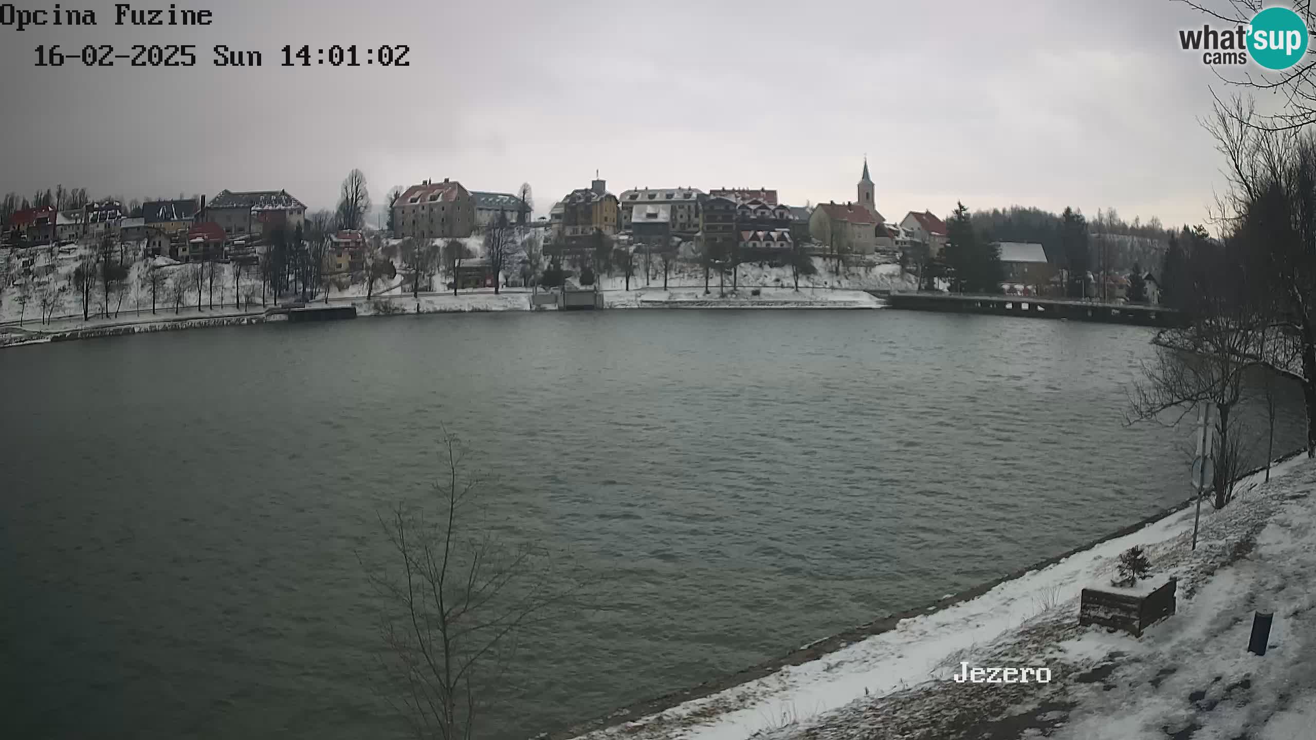 LIVE Lake Bajer livecam Bajersko Jezero Fužine