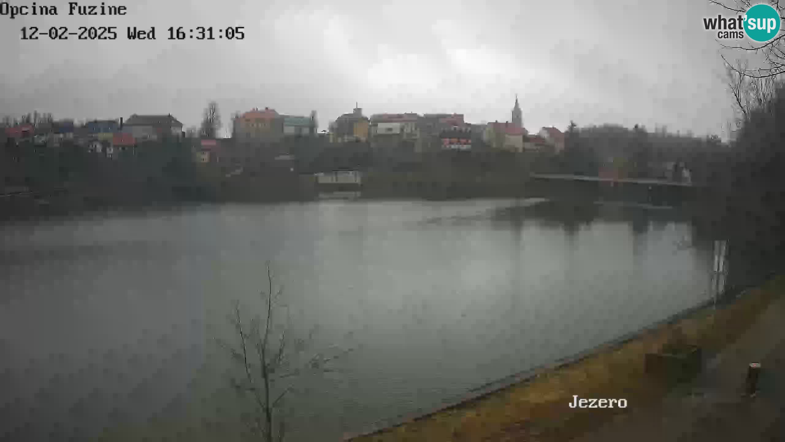 LIVE Lake Bajer livecam Bajersko Jezero Fužine