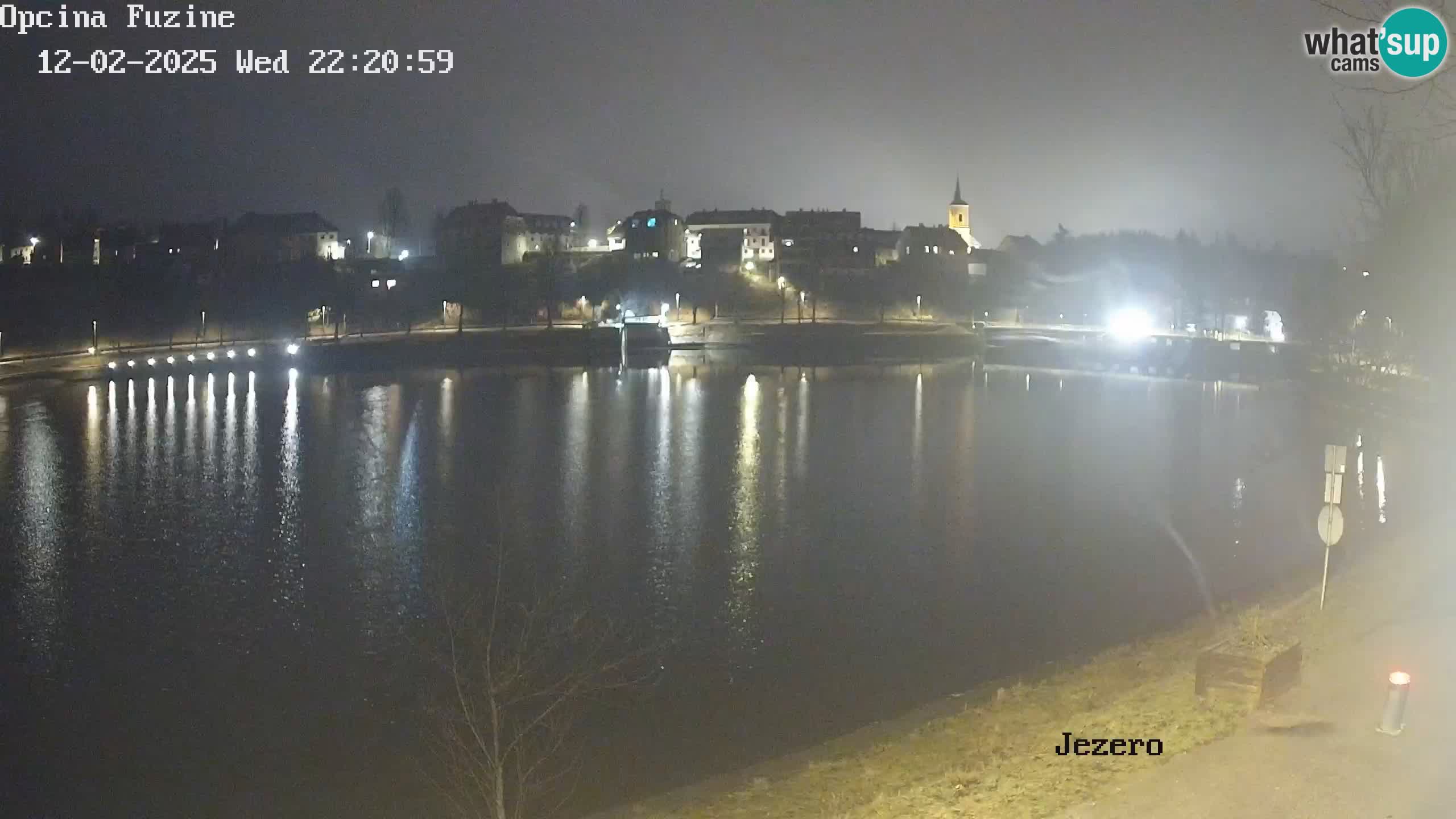 LIVE Lake Bajer livecam Bajersko Jezero Fužine