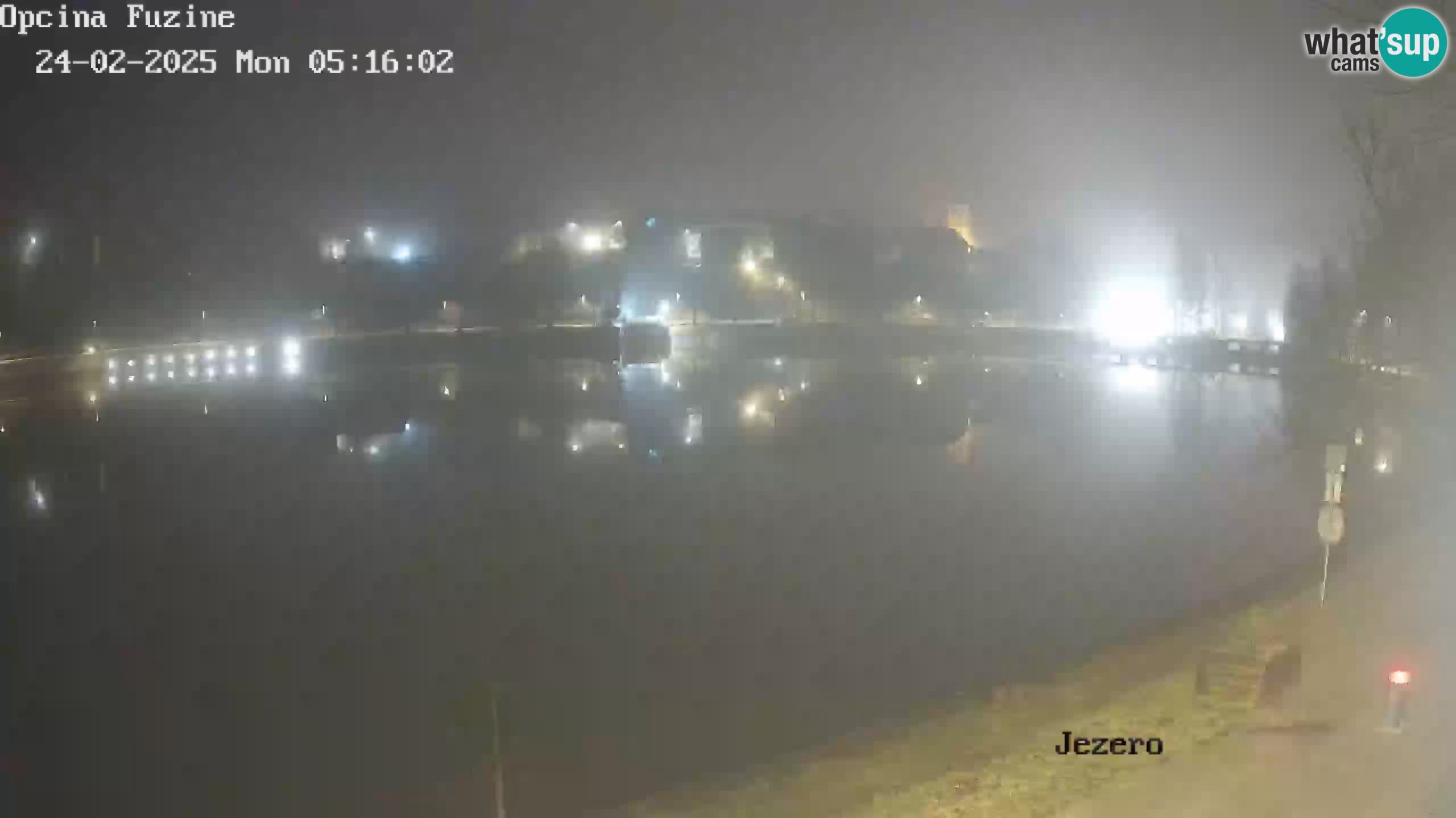 LIVE Lake Bajer livecam Bajersko Jezero Fužine