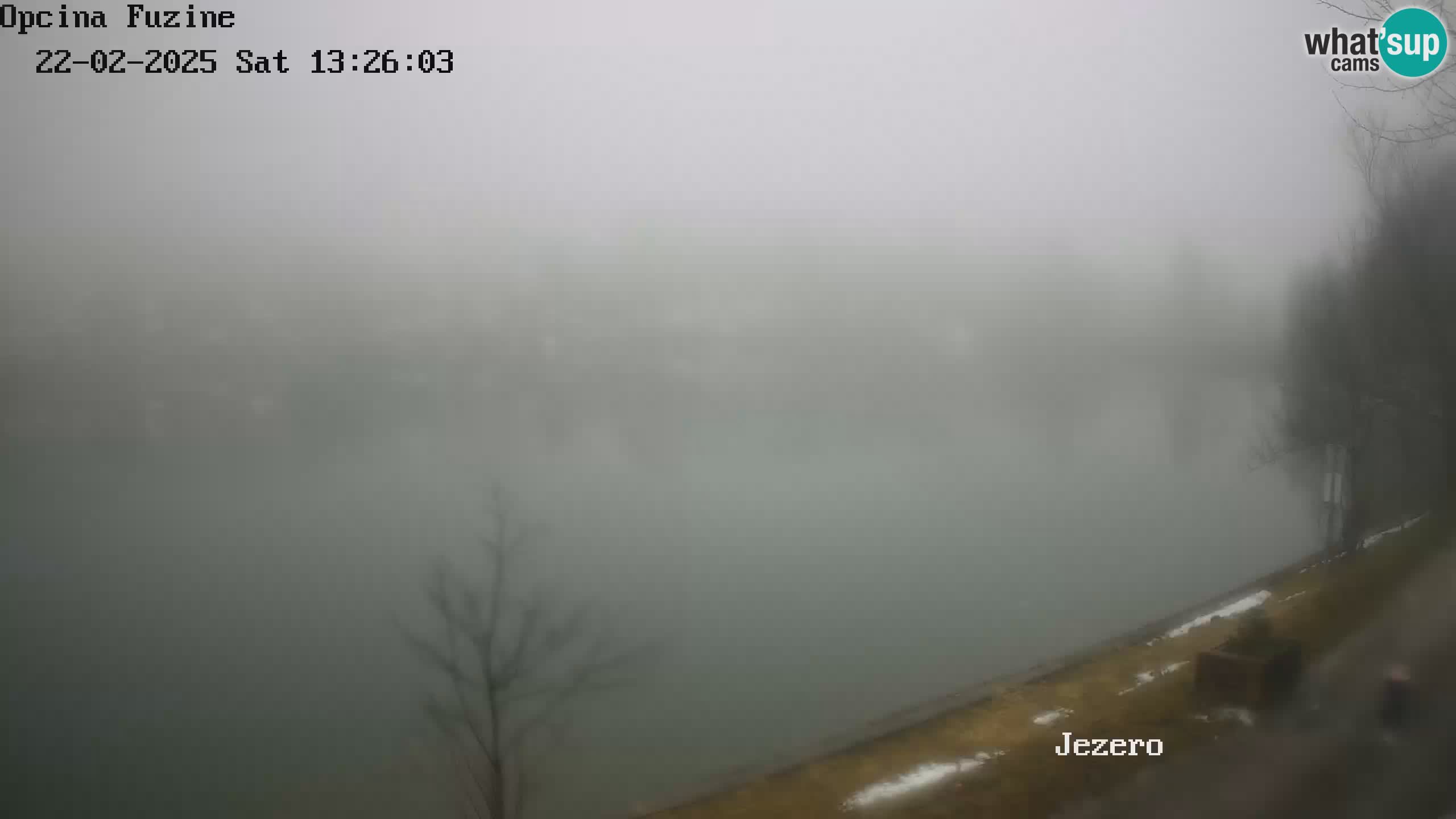 LIVE lago Bajer webcam Bajersko Jezero Fužine