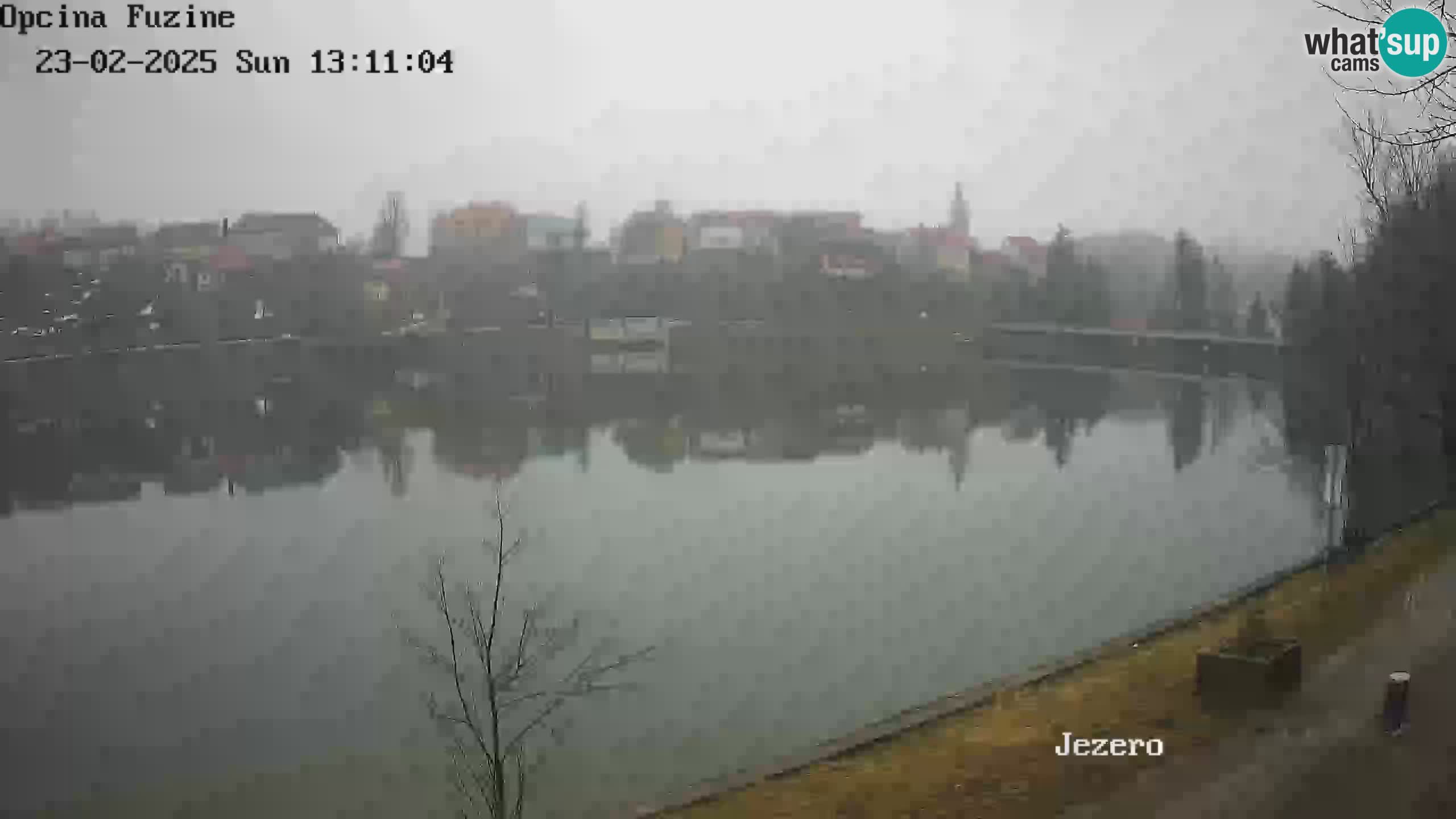 LIVE Lake Bajer livecam Bajersko Jezero Fužine