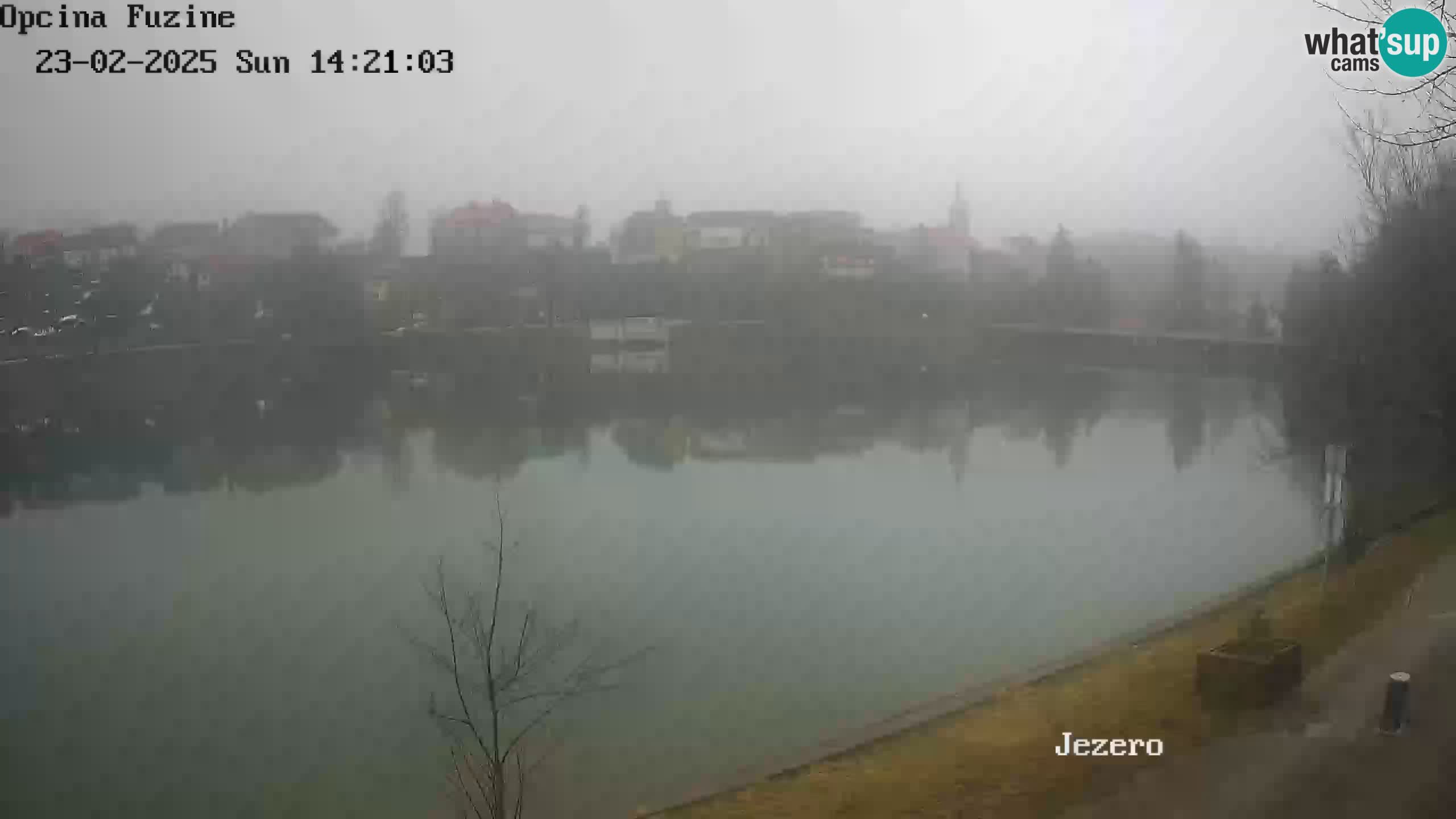 LIVE Lake Bajer livecam Bajersko Jezero Fužine