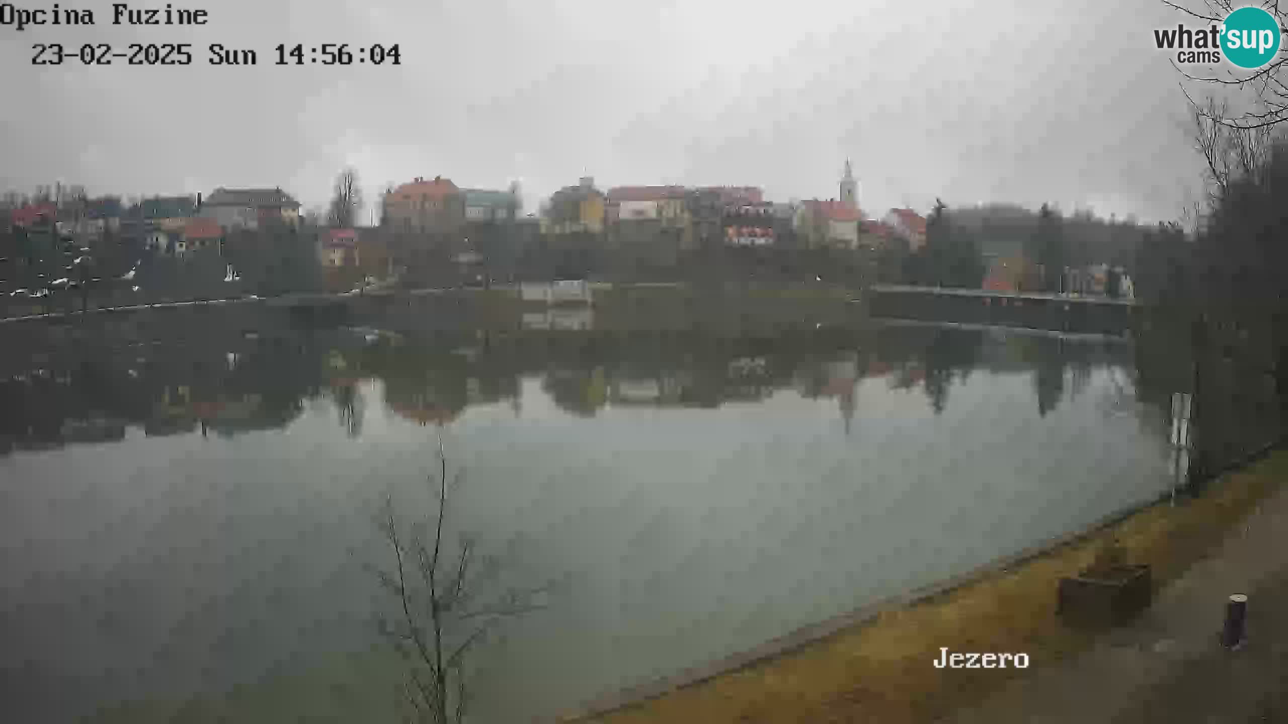 LIVE Lake Bajer livecam Bajersko Jezero Fužine