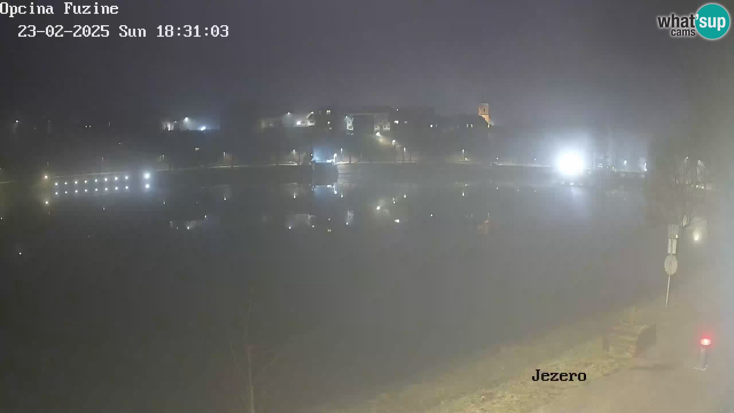 LIVE Lake Bajer livecam Bajersko Jezero Fužine