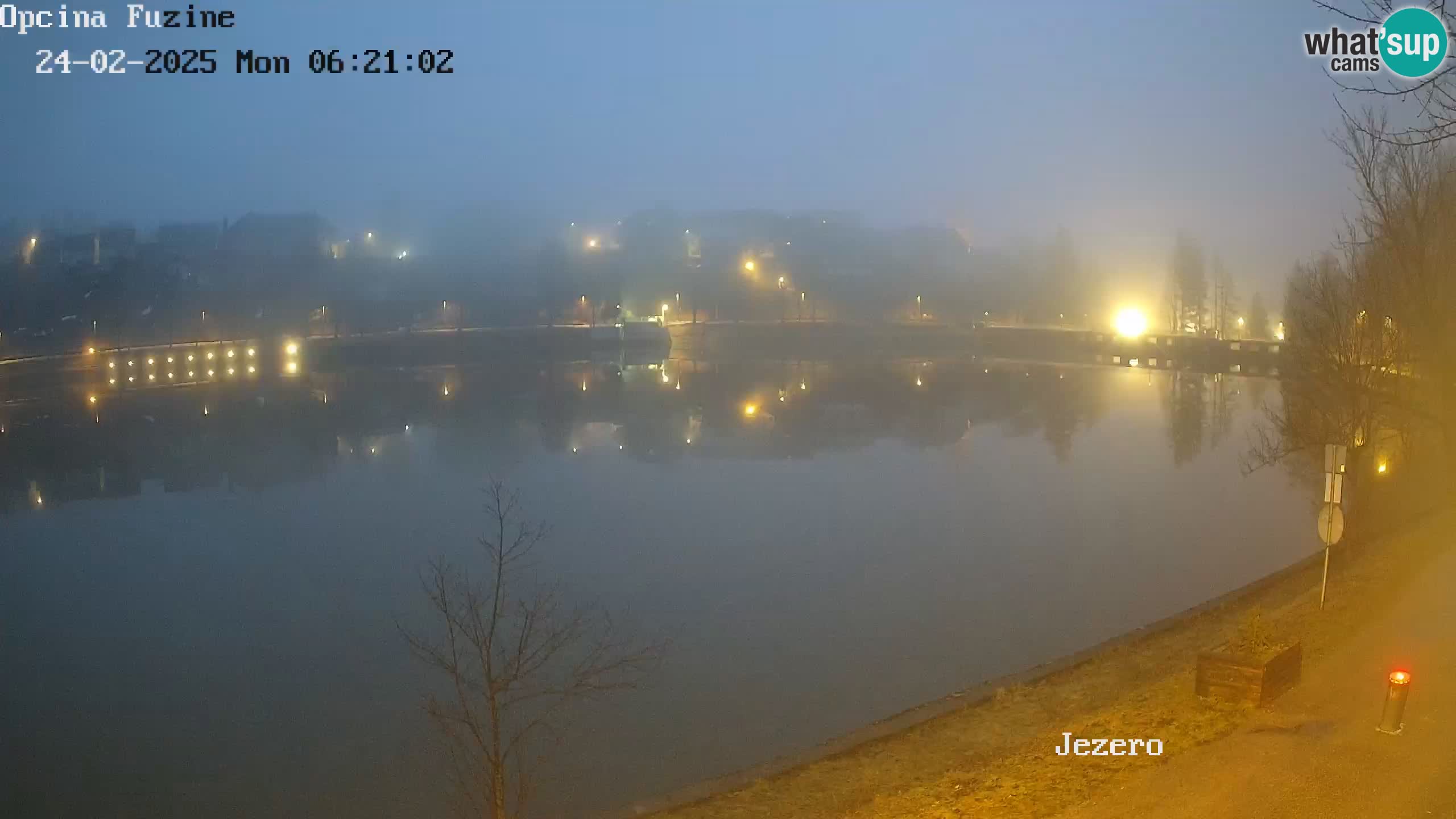 Lago Bajer livecam Bajersko Jezero Fužine