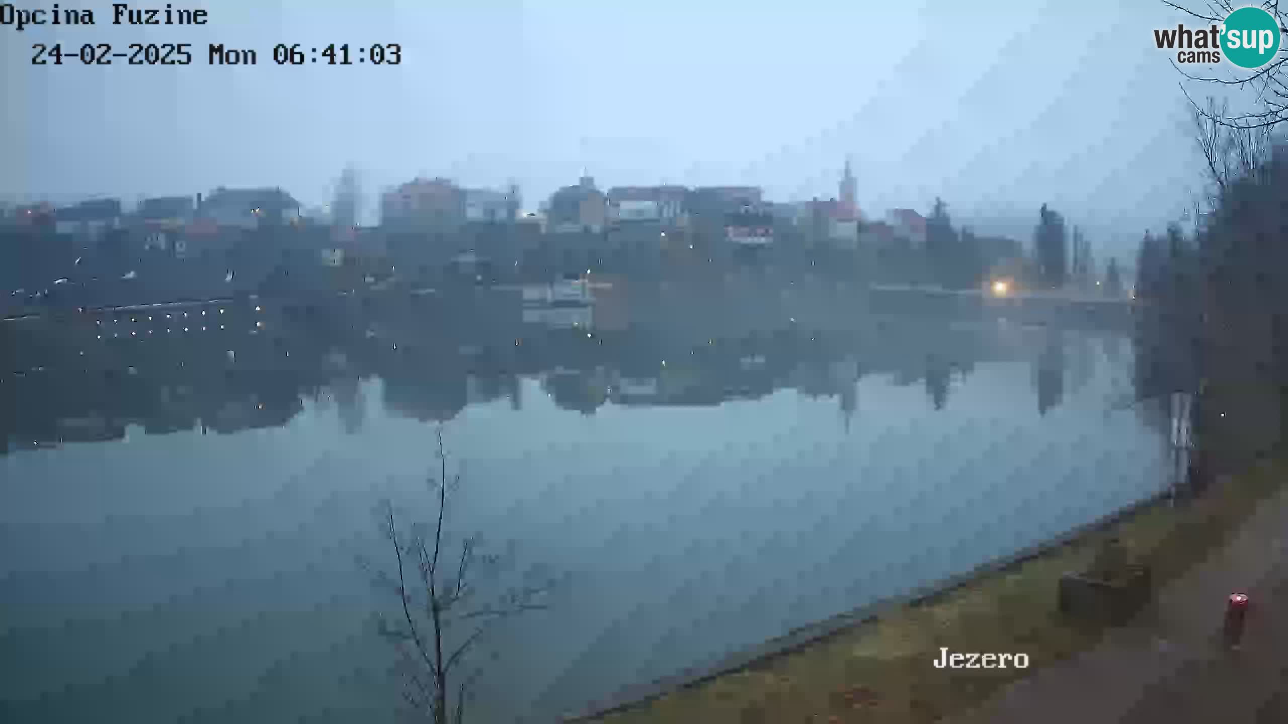 Bajersko Jezero camera en vivo lago Bajer Fužine