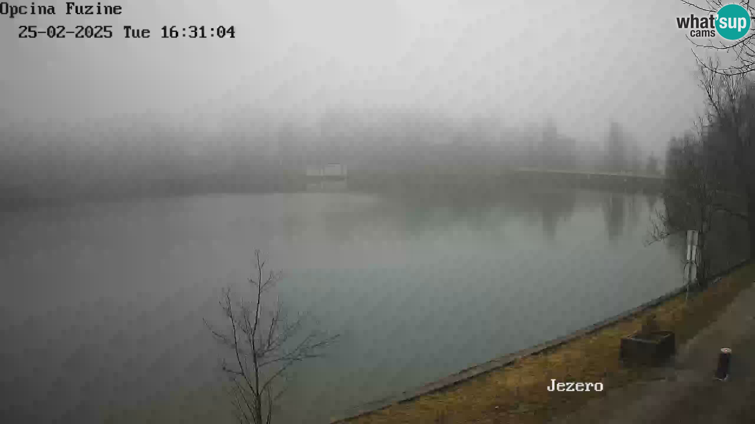 LIVE lago Bajer webcam Bajersko Jezero Fužine