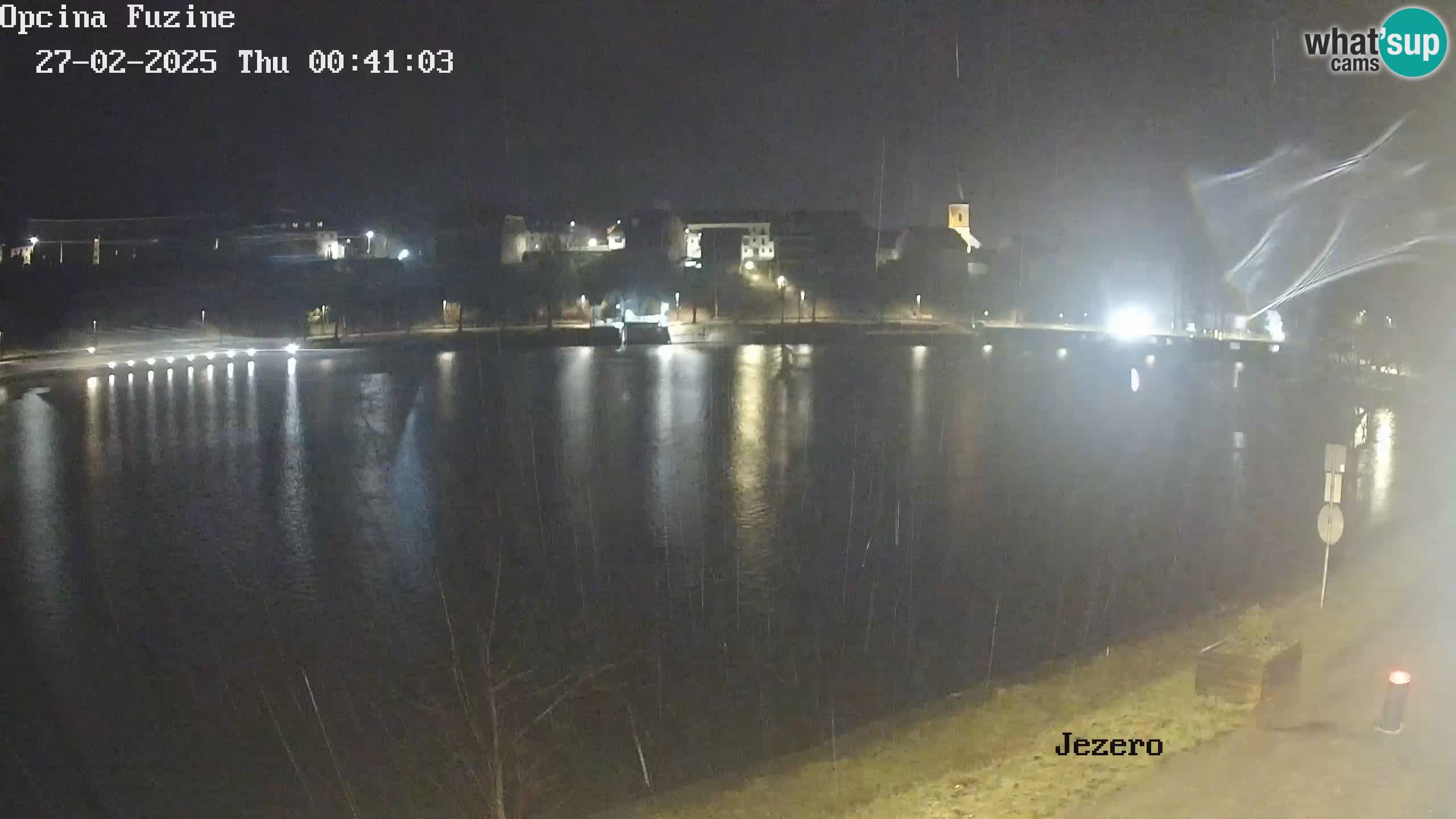 LIVE Lake Bajer livecam Bajersko Jezero Fužine