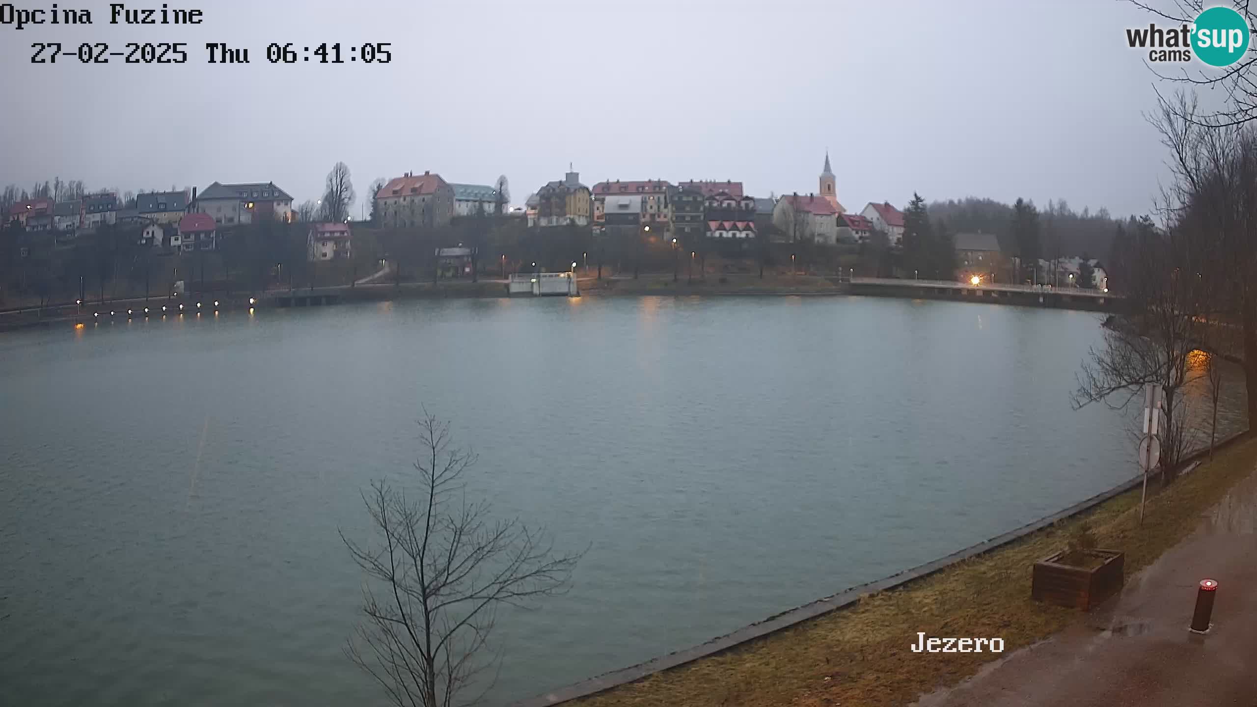 LIVE Lake Bajer livecam Bajersko Jezero Fužine