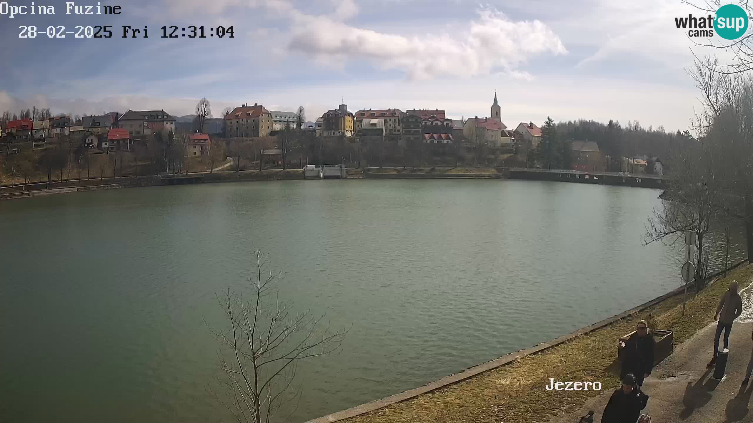 LIVE Lake Bajer livecam Bajersko Jezero Fužine