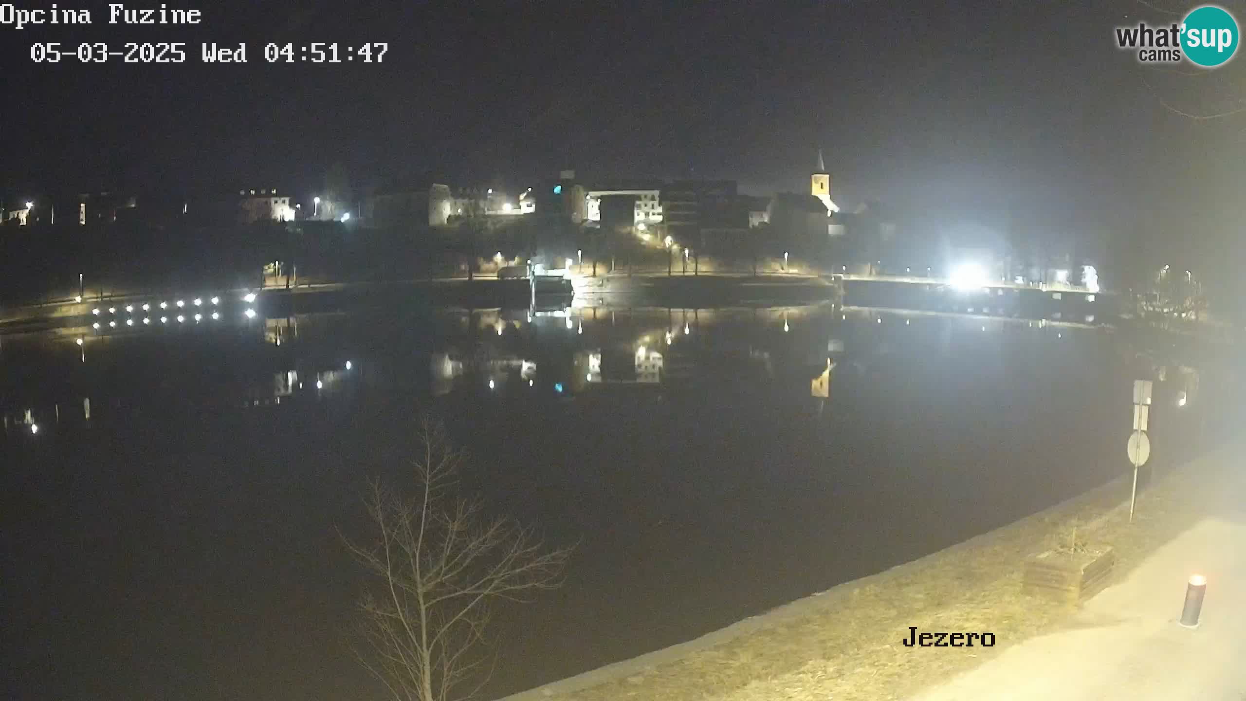 Bajersko Jezero camera en vivo lago Bajer Fužine