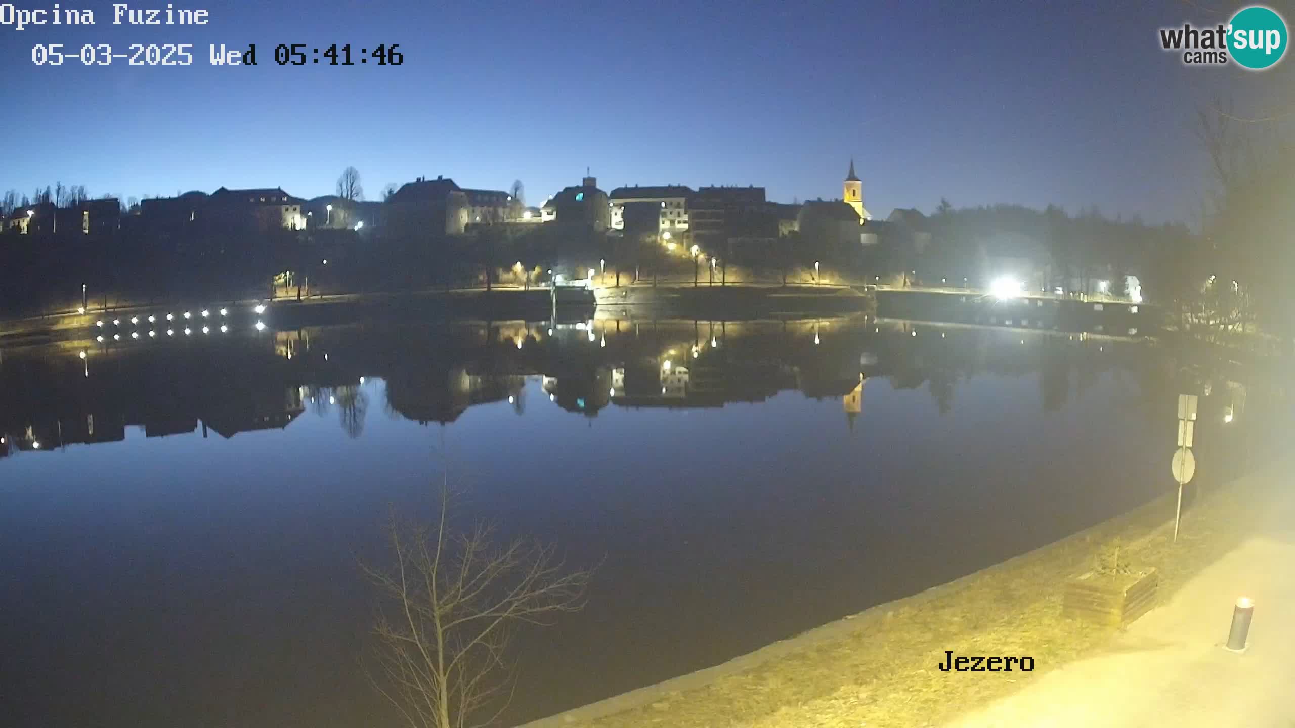 Bajersko Jezero camera en vivo lago Bajer Fužine