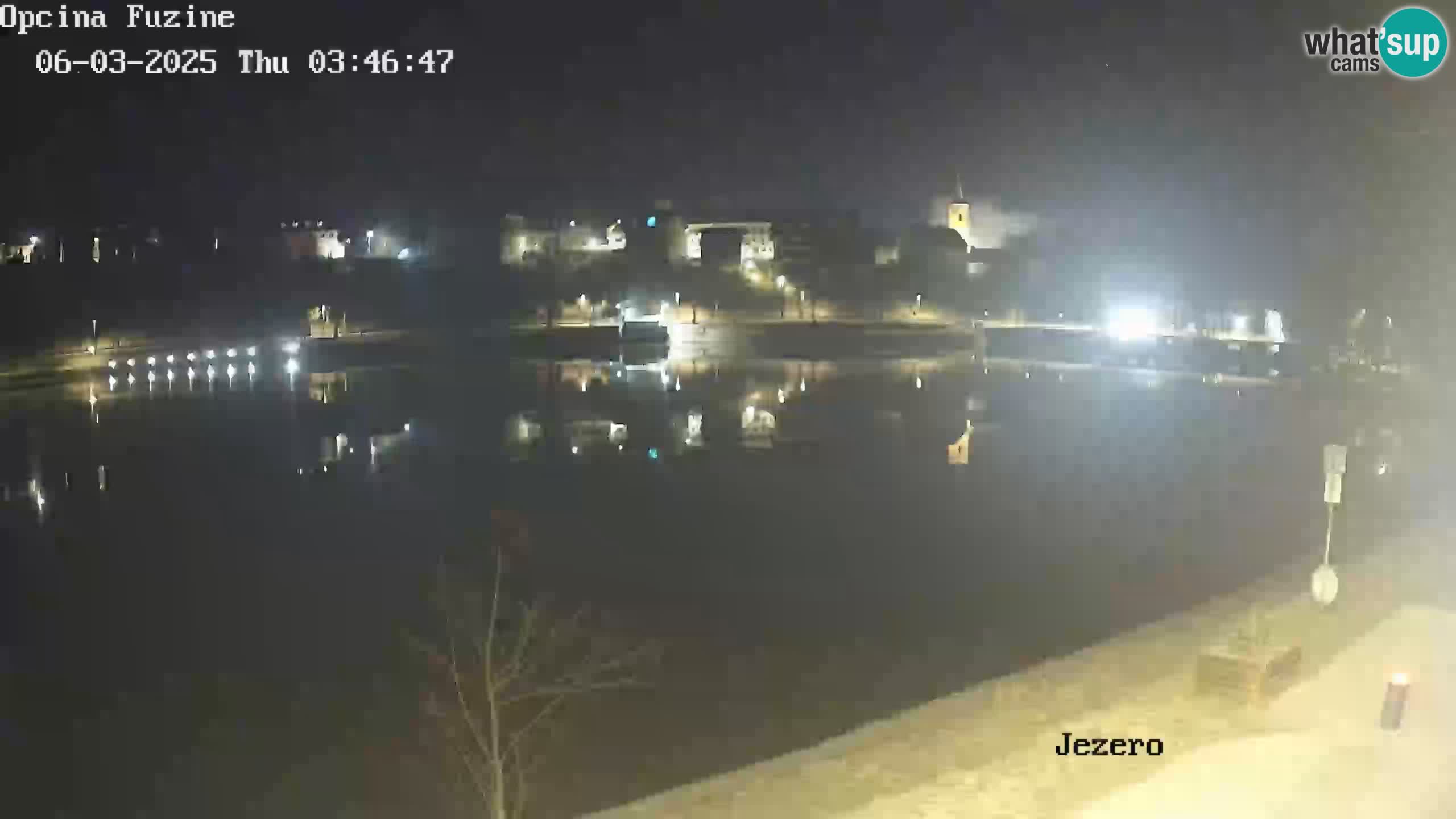 Lago Bajer livecam Bajersko Jezero Fužine