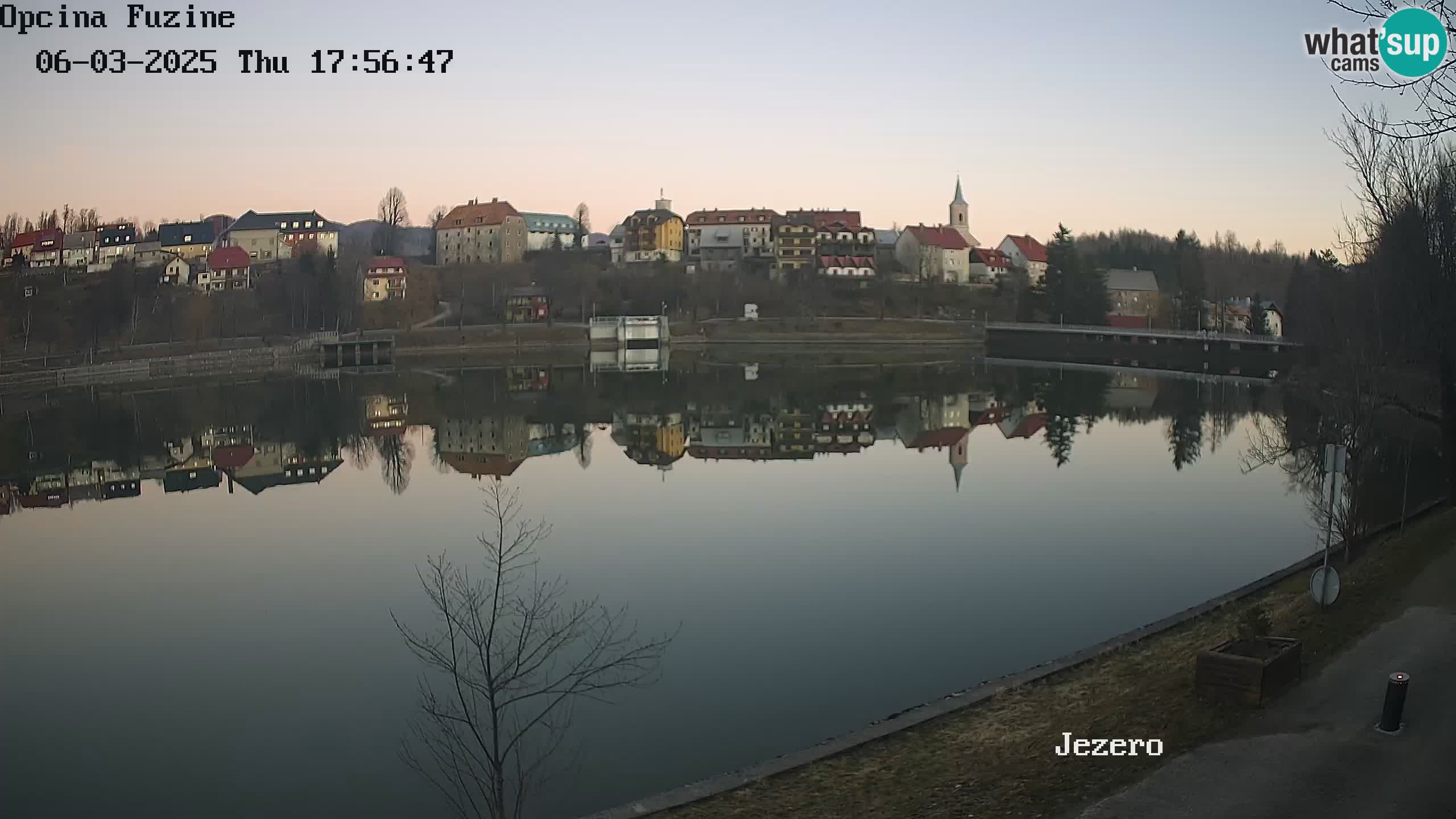 Kamera v živo Bajersko Jezero Fužine