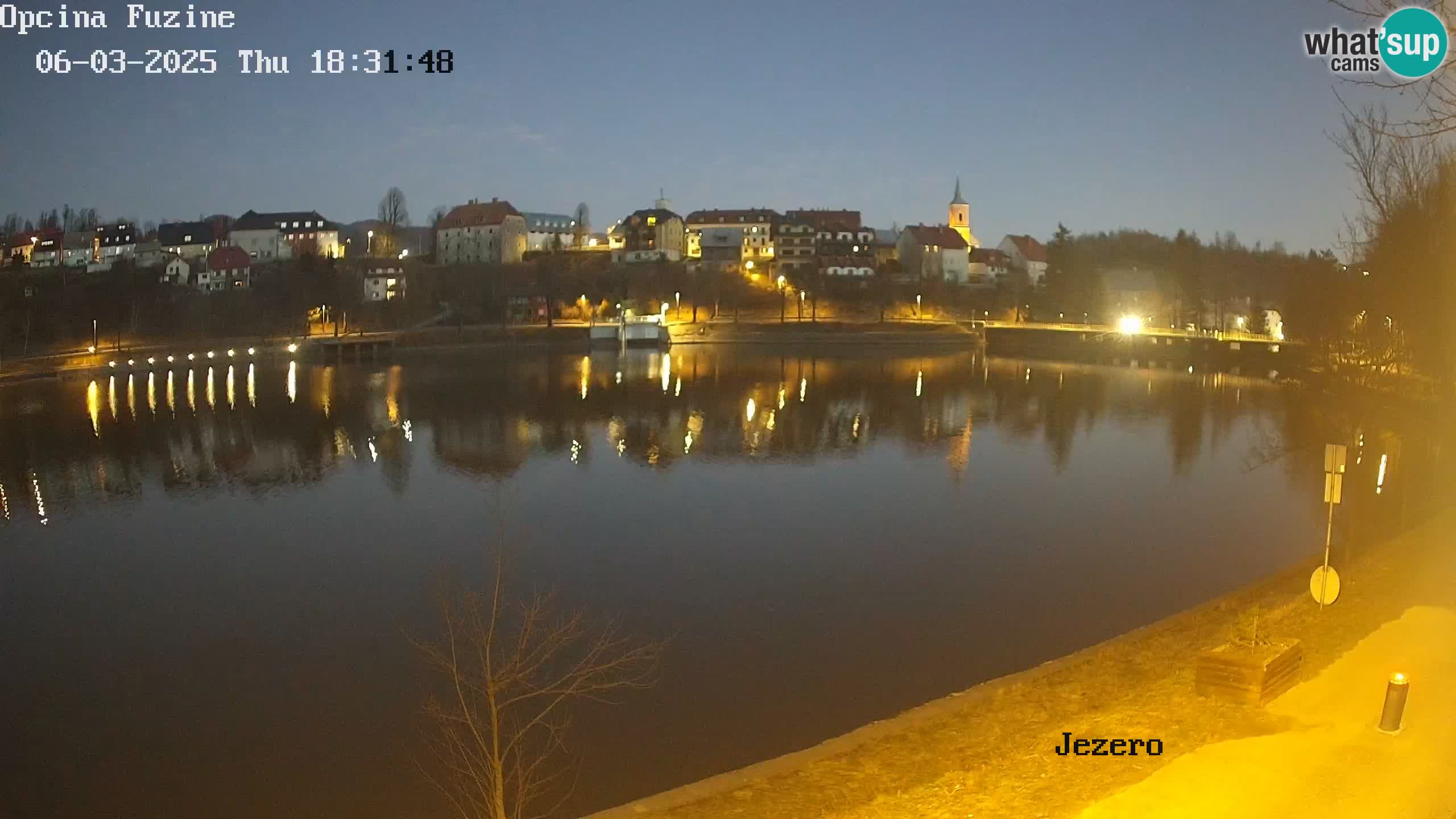 Bajersko Jezero camera en vivo lago Bajer Fužine