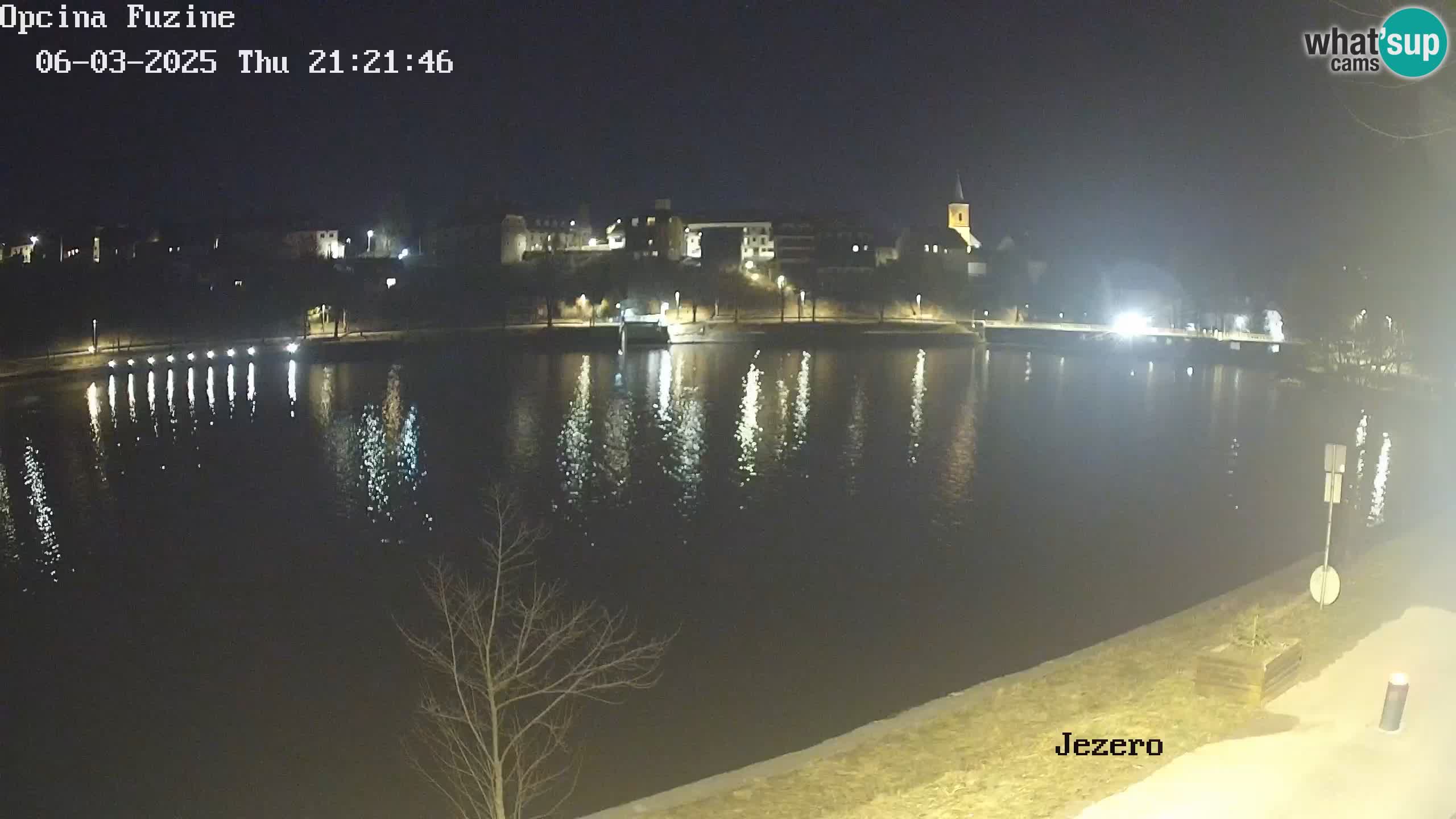 LIVE Lake Bajer livecam Bajersko Jezero Fužine