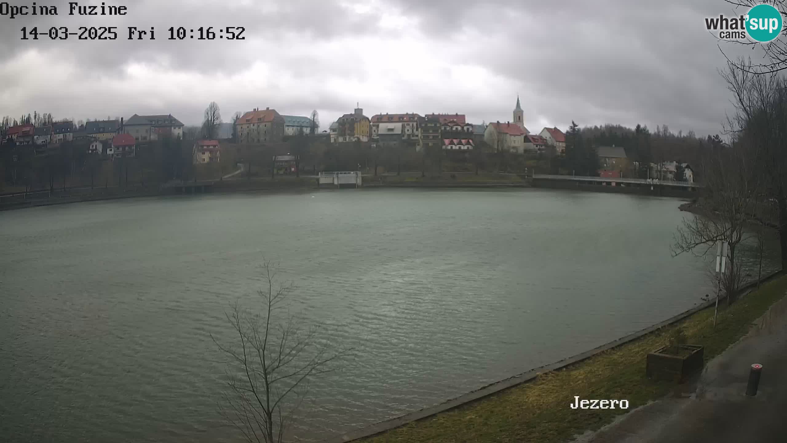 LIVE lago Bajer webcam Bajersko Jezero Fužine