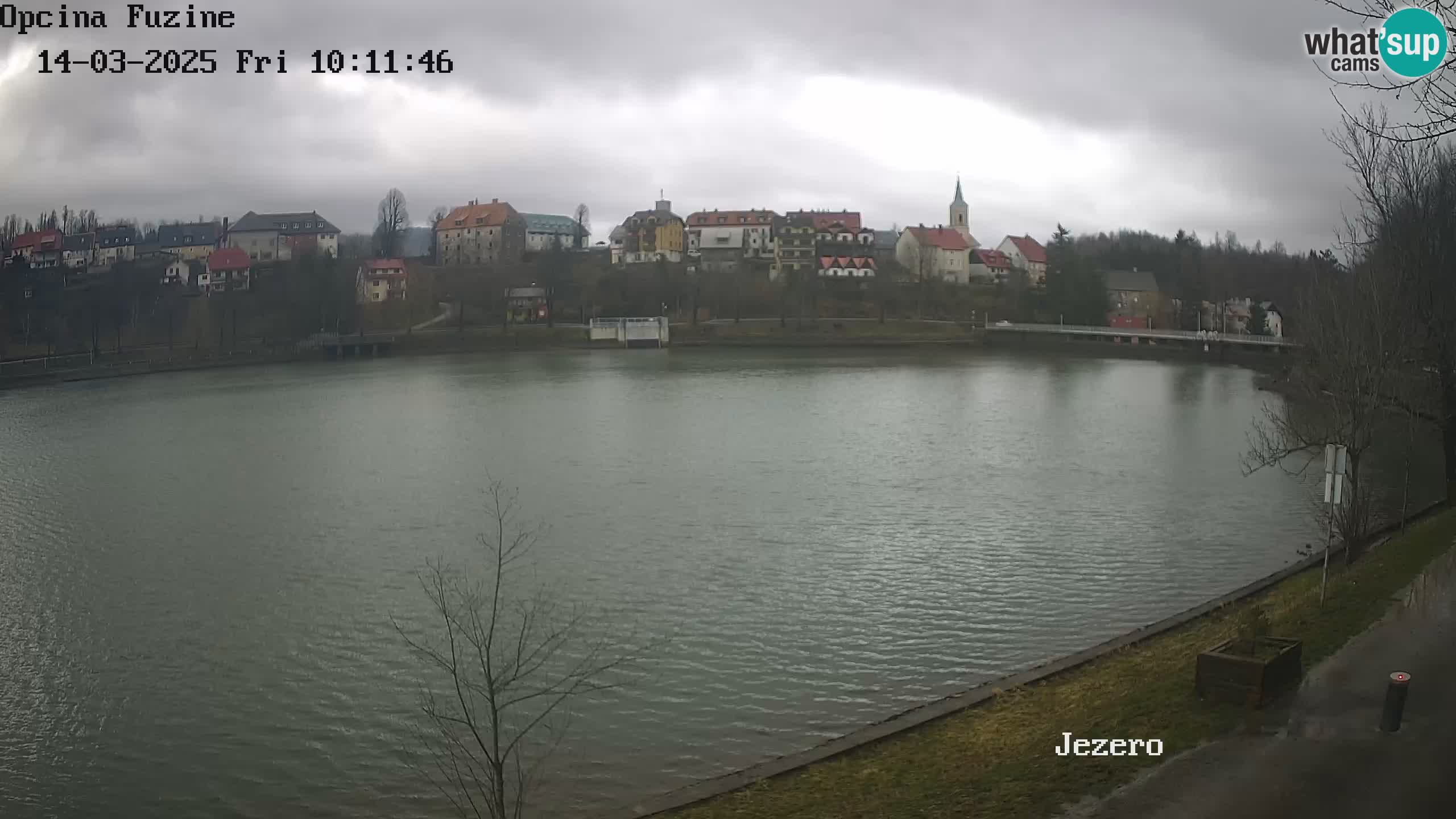 LIVE Lake Bajer livecam Bajersko Jezero Fužine