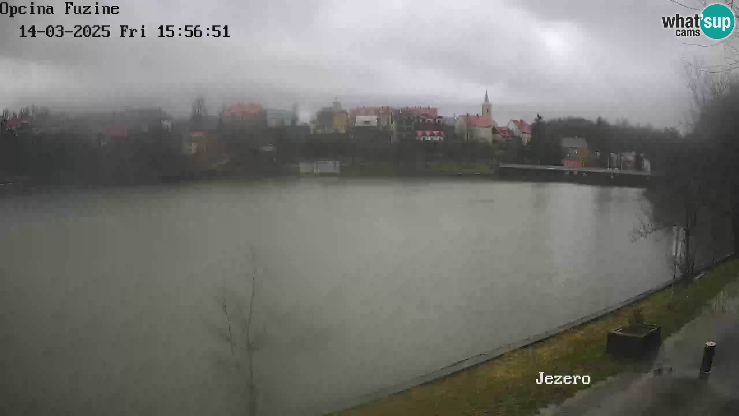 LIVE Lake Bajer livecam Bajersko Jezero Fužine