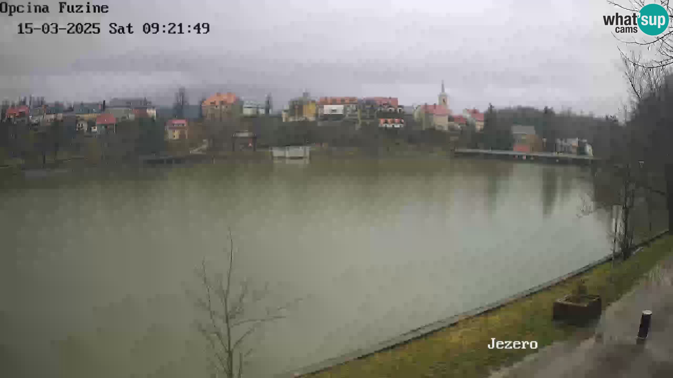 LIVE Lake Bajer livecam Bajersko Jezero Fužine