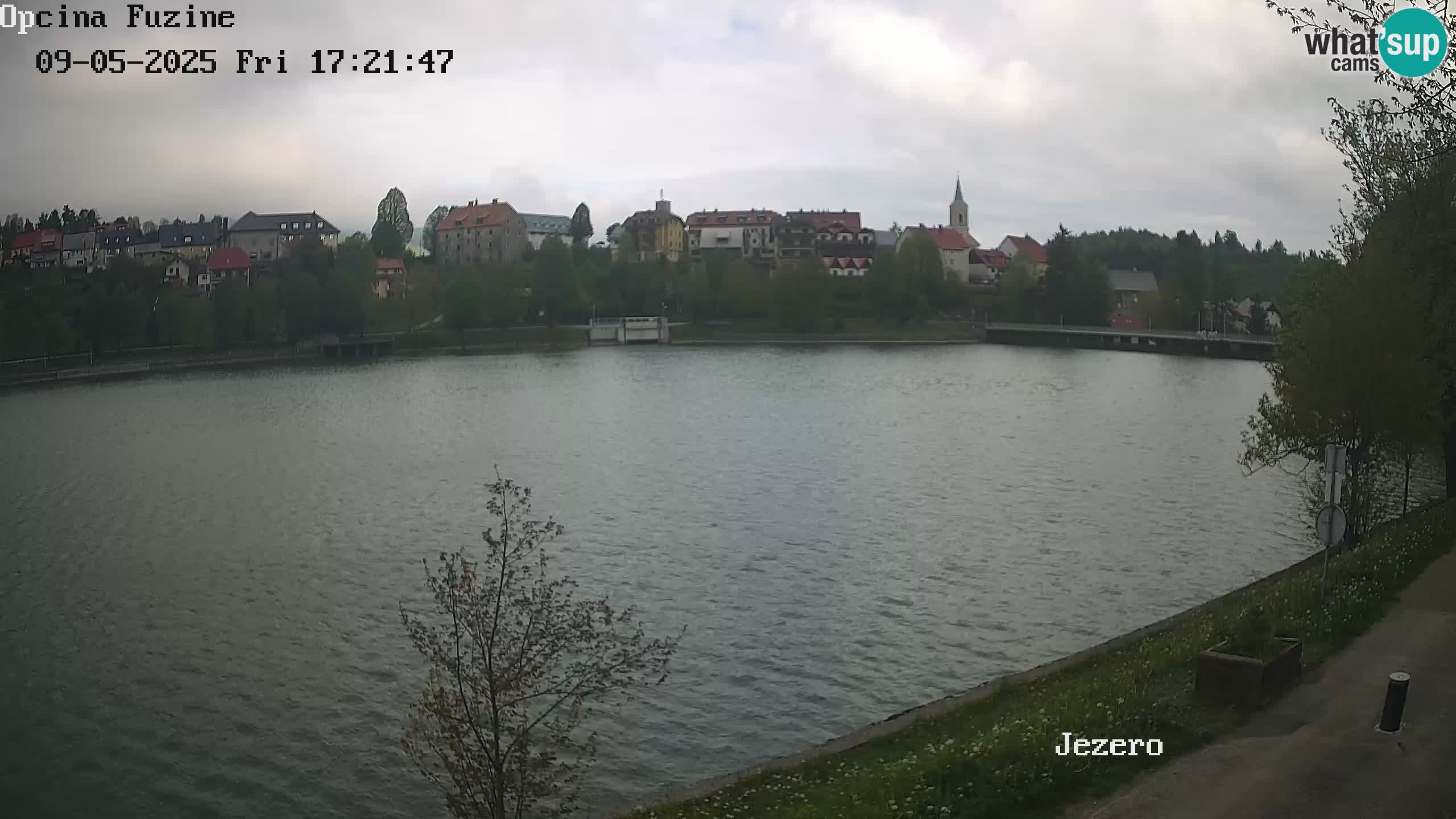 LIVE Lake Bajer livecam Bajersko Jezero Fužine