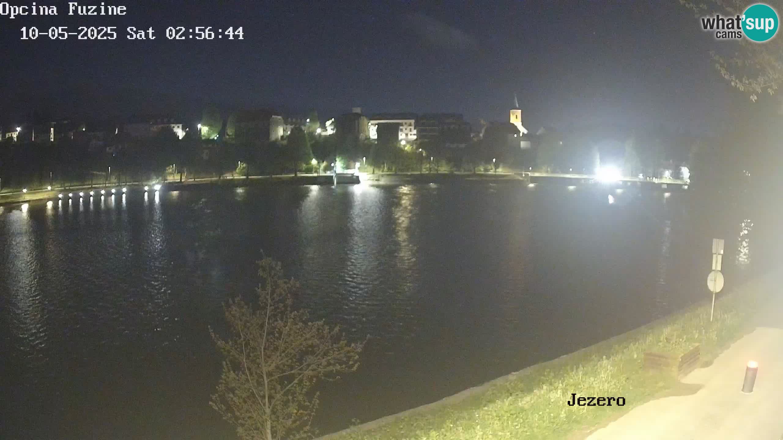 LIVE Lake Bajer livecam Bajersko Jezero Fužine