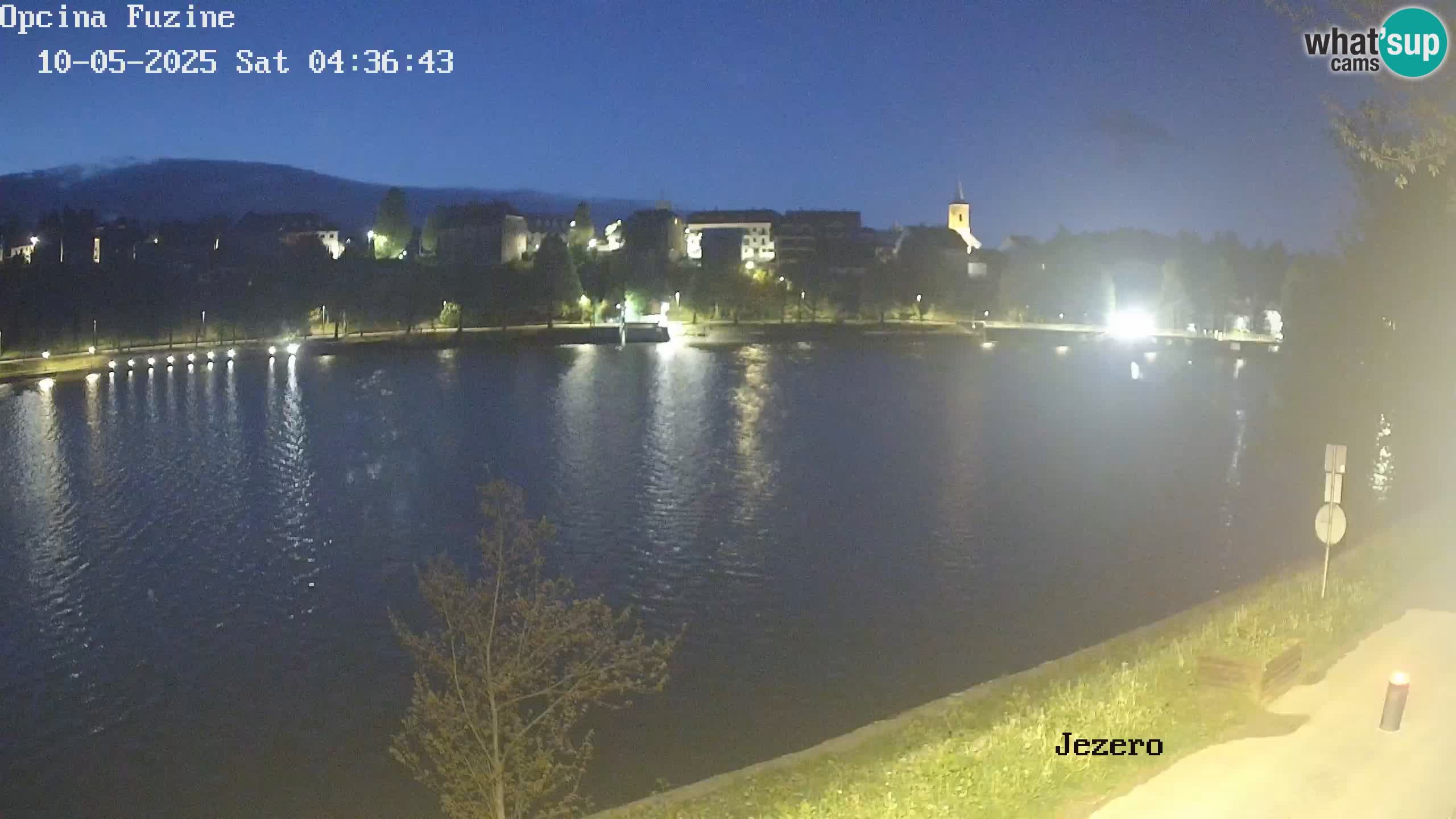 Lago Bajer livecam Bajersko Jezero Fužine