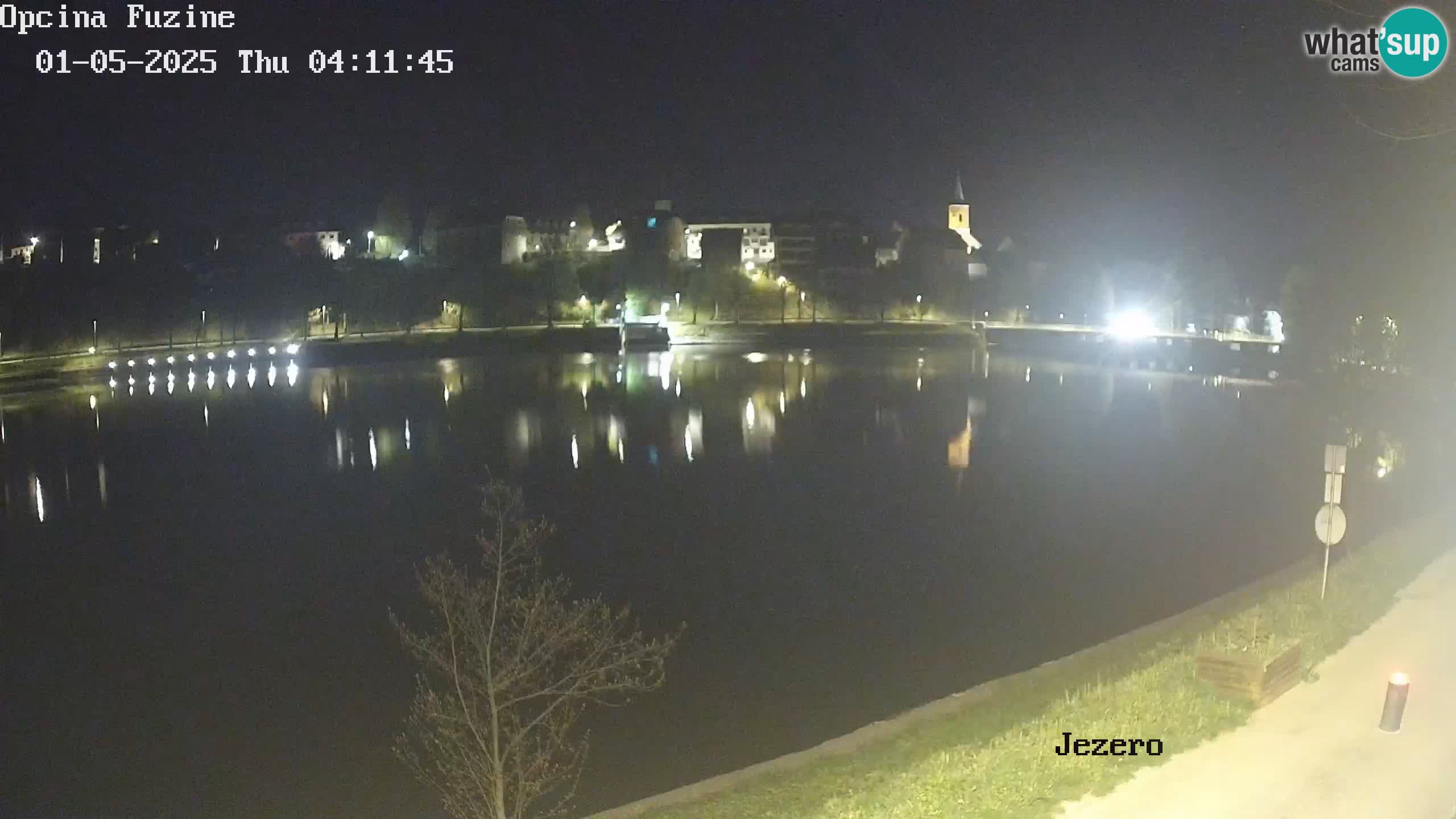 LIVE Lake Bajer livecam Bajersko Jezero Fužine