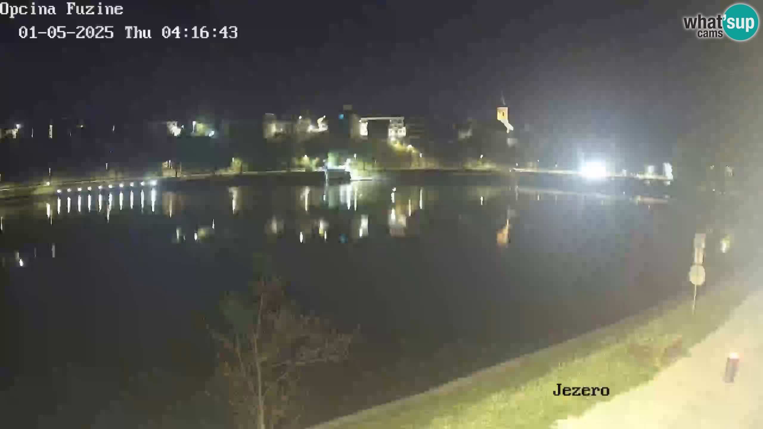 LIVE Lake Bajer livecam Bajersko Jezero Fužine