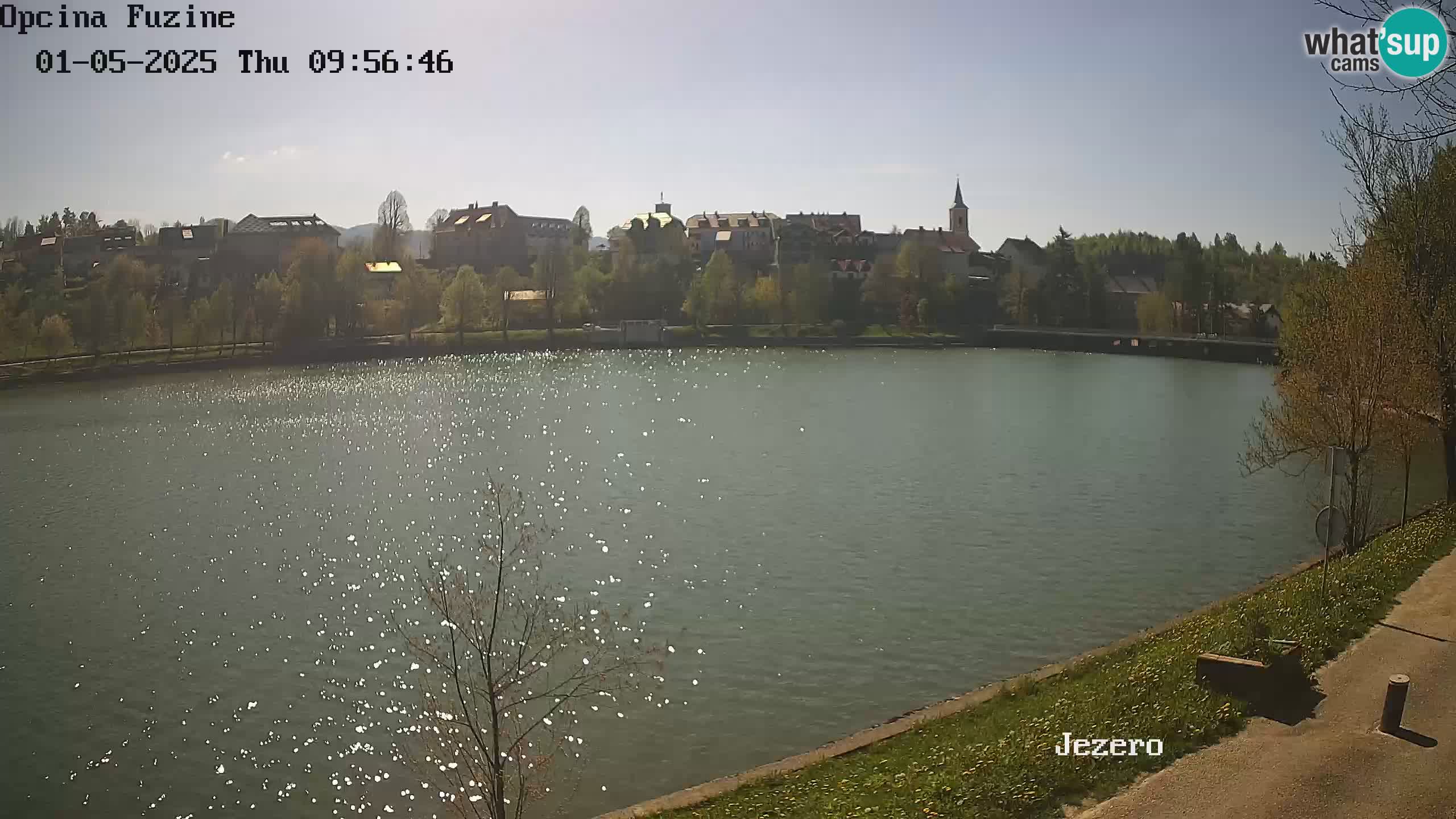 LIVE Lake Bajer livecam Bajersko Jezero Fužine