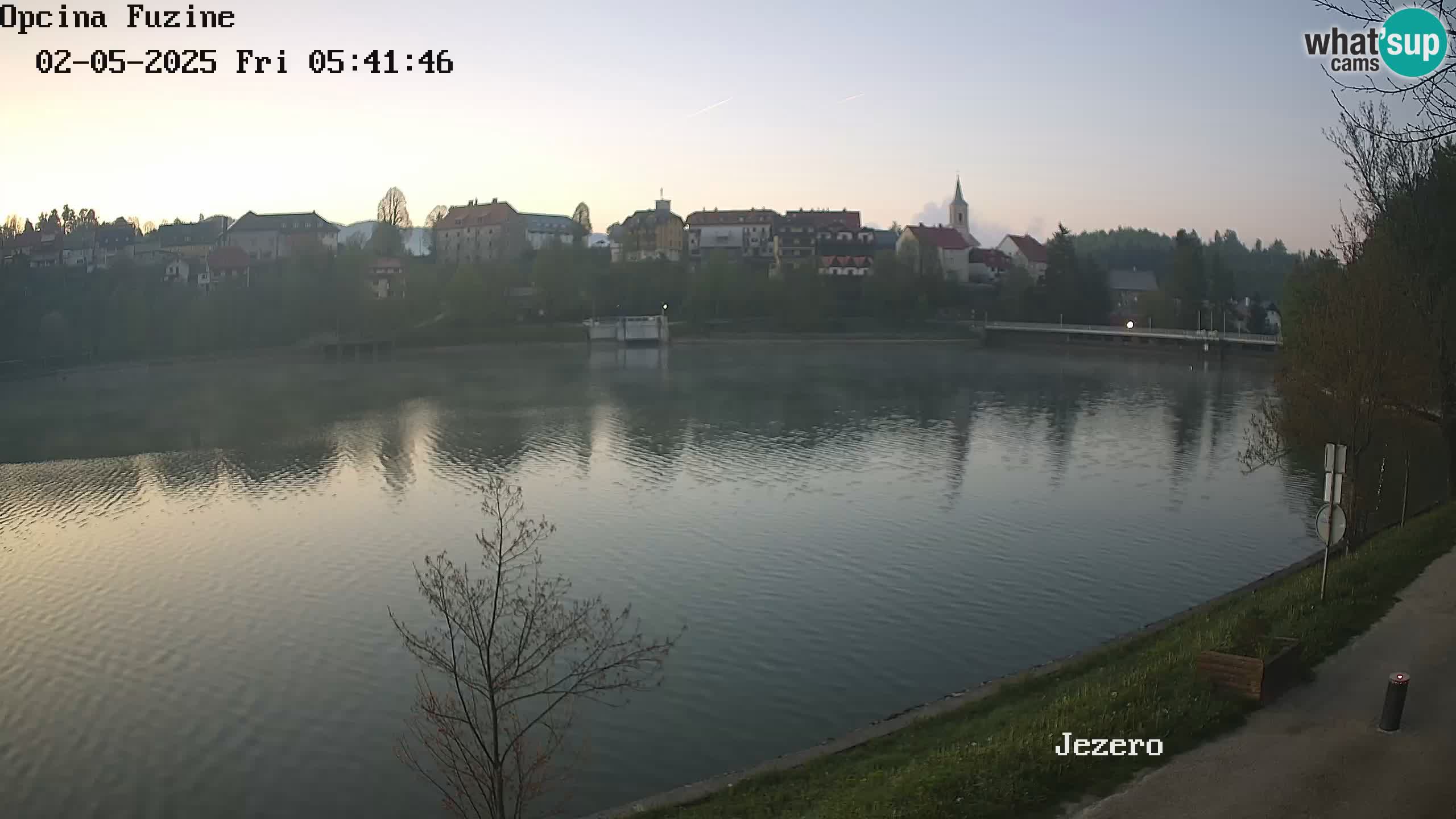 LIVE Lake Bajer livecam Bajersko Jezero Fužine