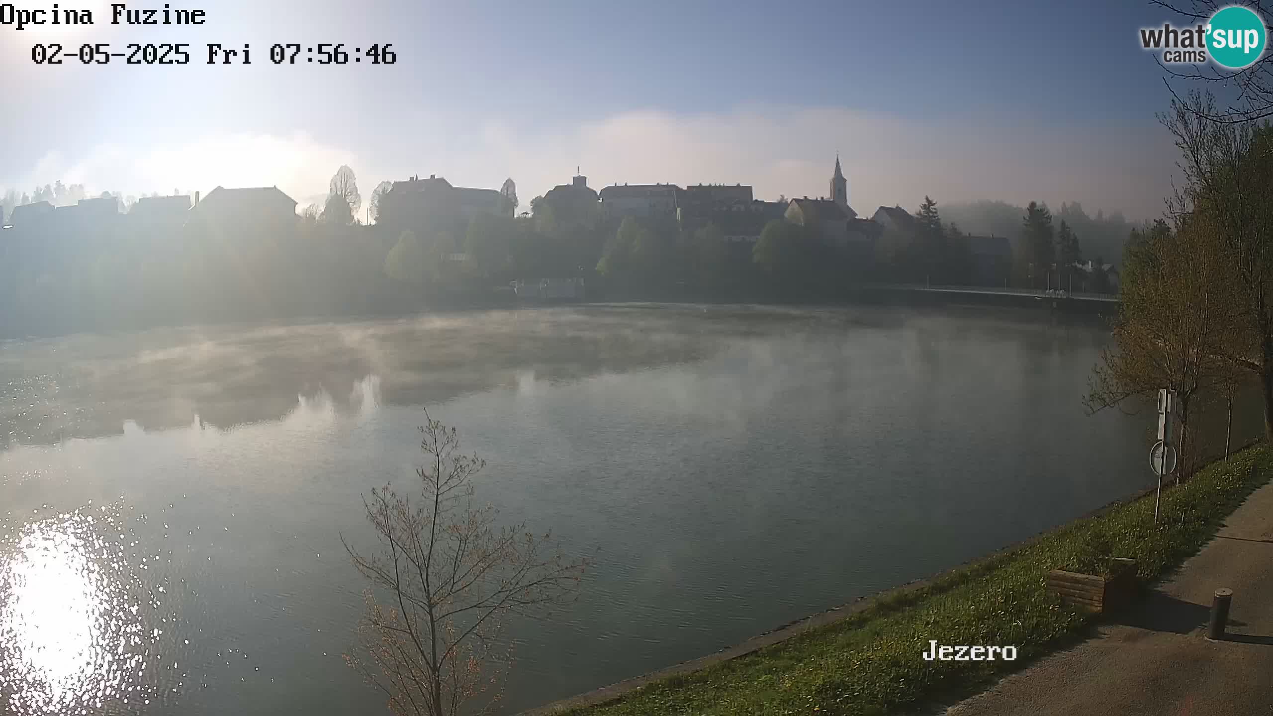 Kamera v živo Bajersko Jezero Fužine