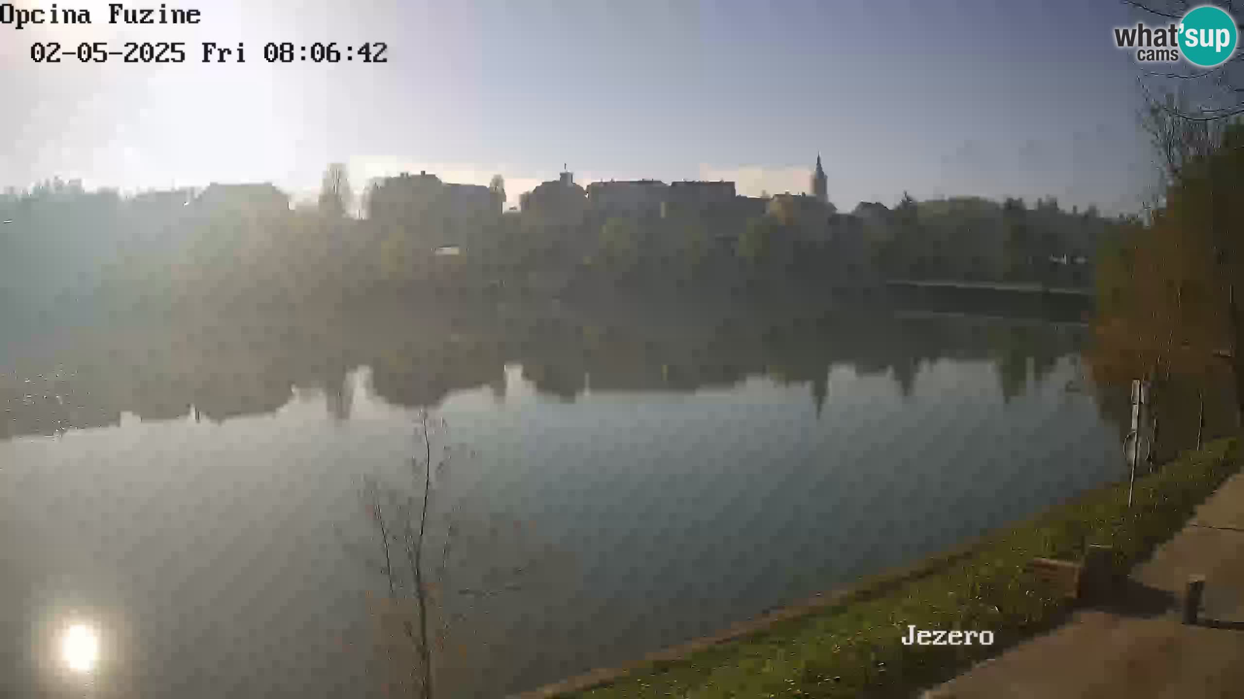 Kamera v živo Bajersko Jezero Fužine