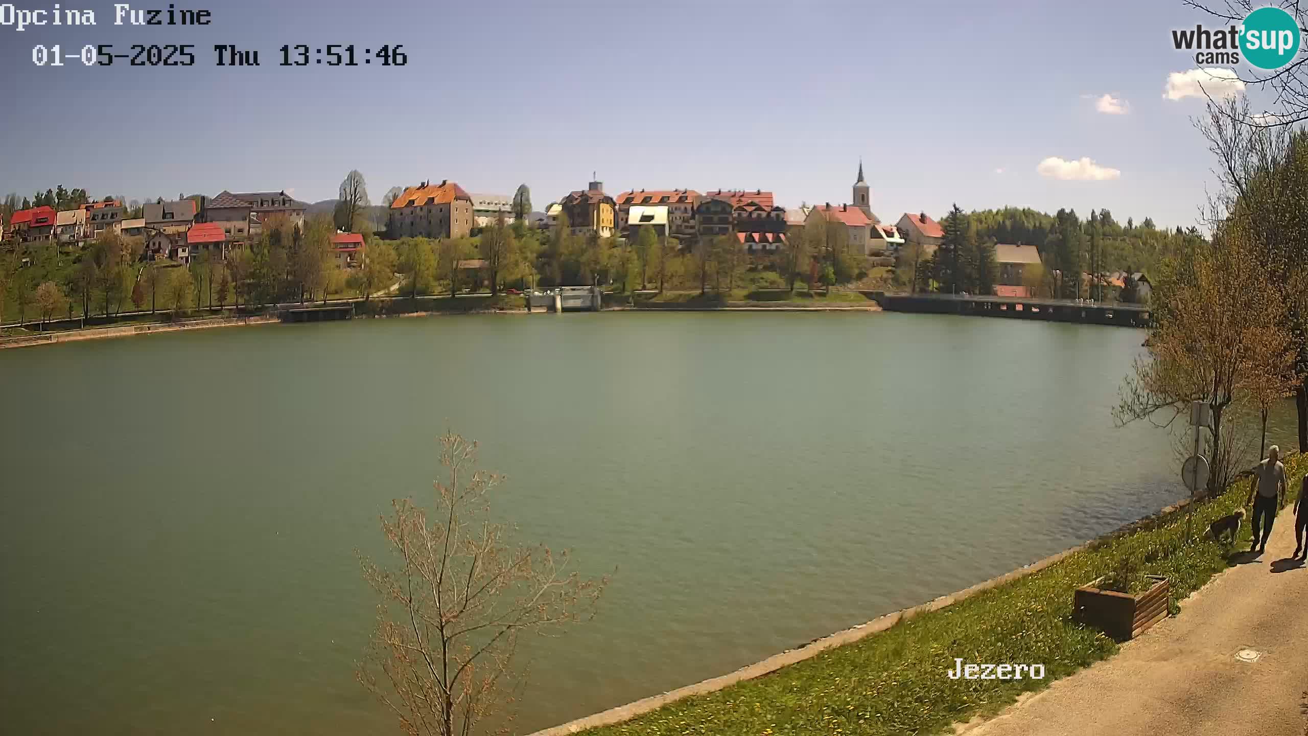 Kamera v živo Bajersko Jezero Fužine