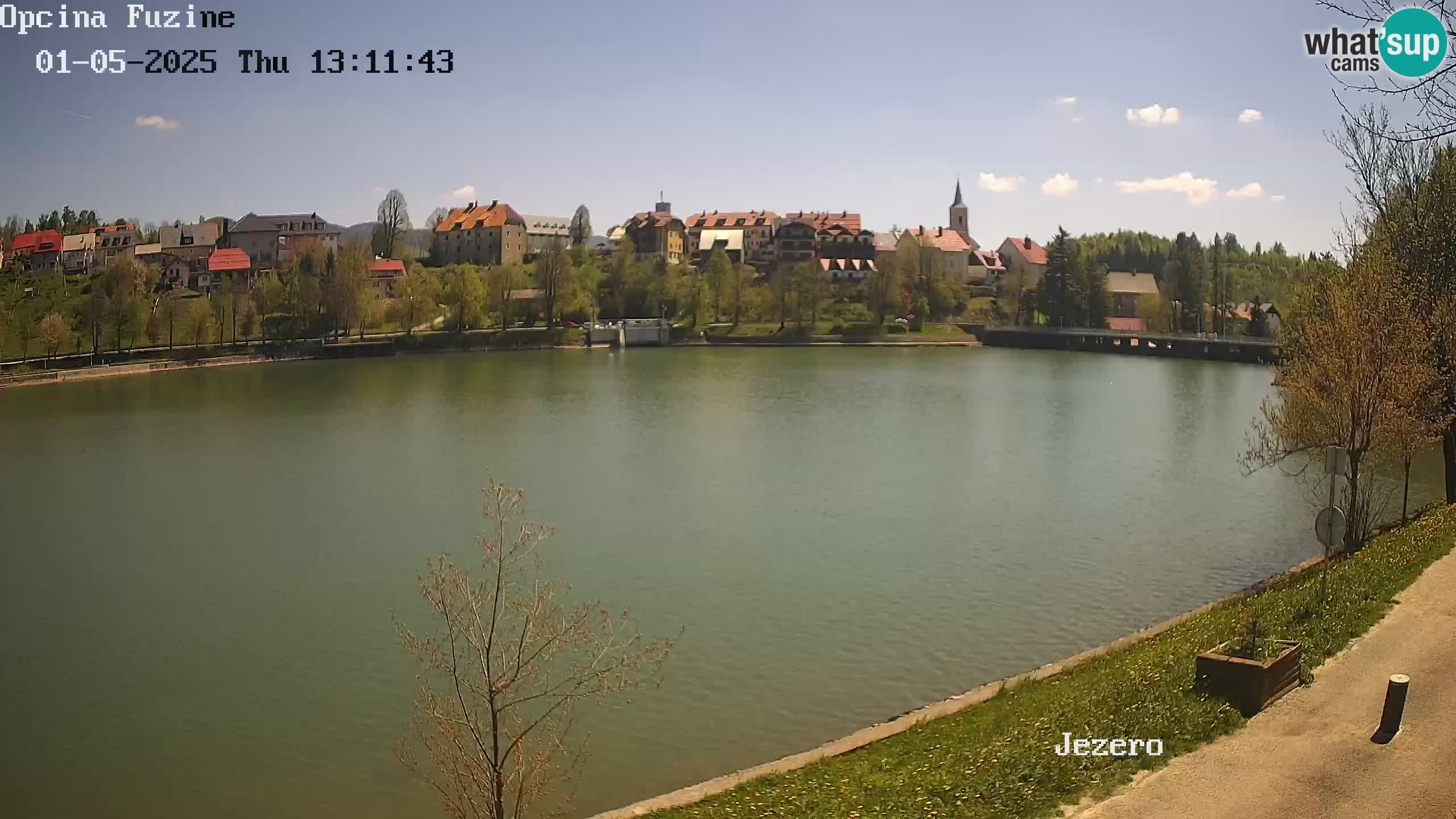 Kamera v živo Bajersko Jezero Fužine