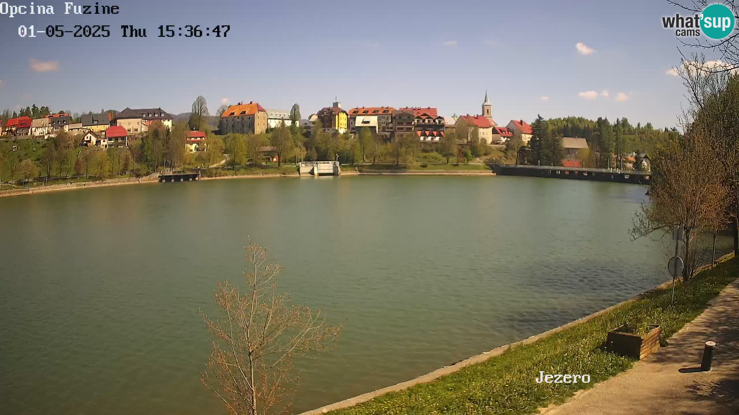 Kamera v živo Bajersko Jezero Fužine