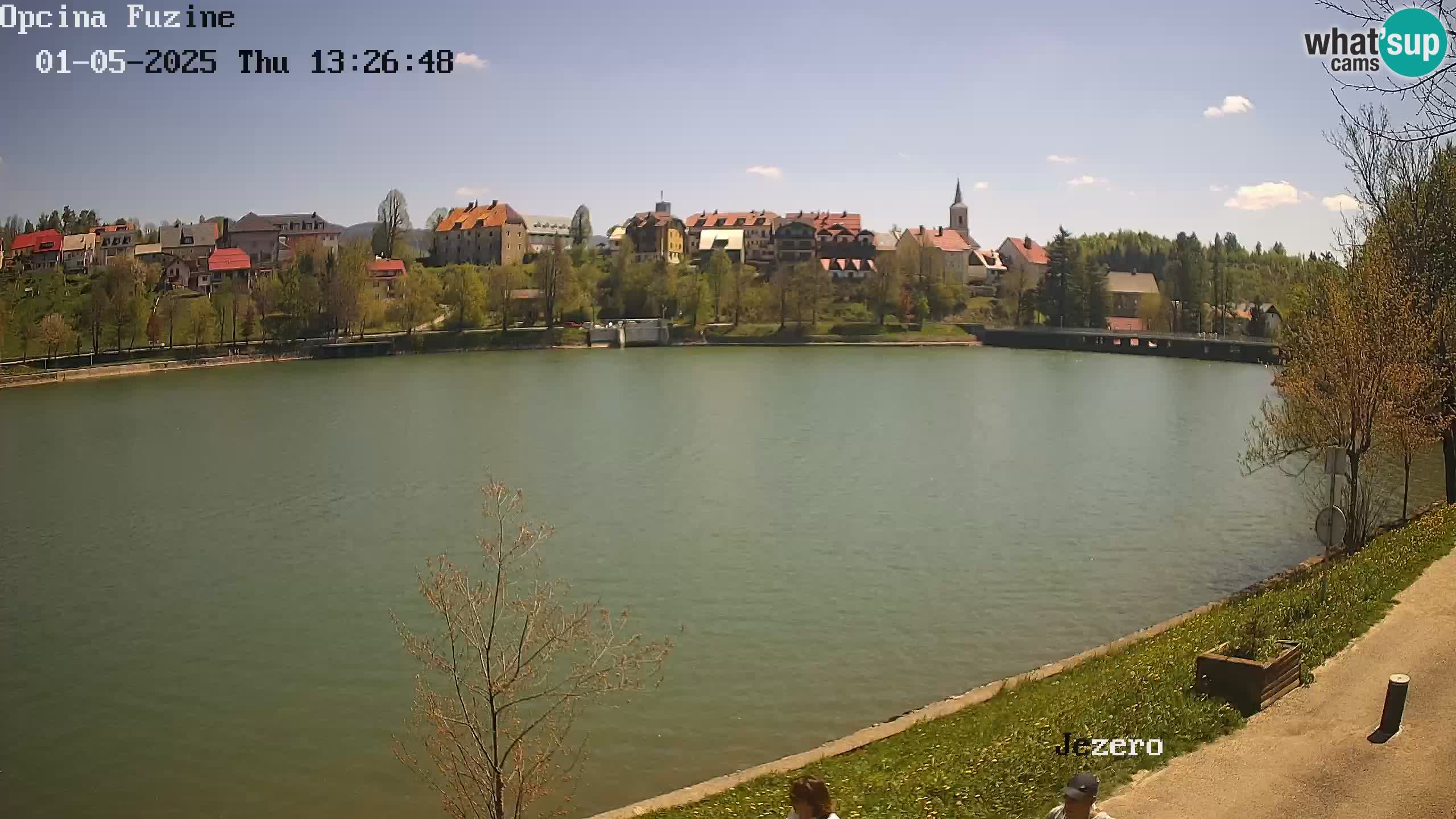 Kamera v živo Bajersko Jezero Fužine