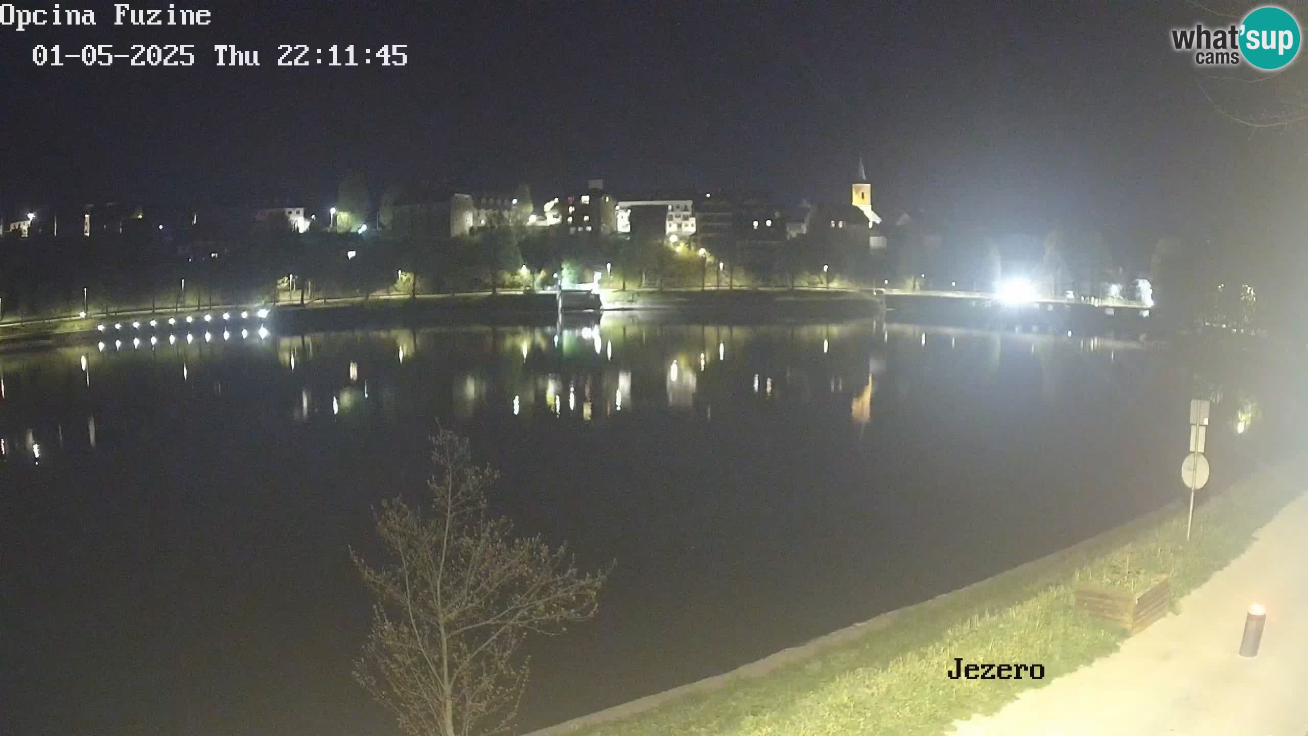 LIVE Lake Bajer livecam Bajersko Jezero Fužine