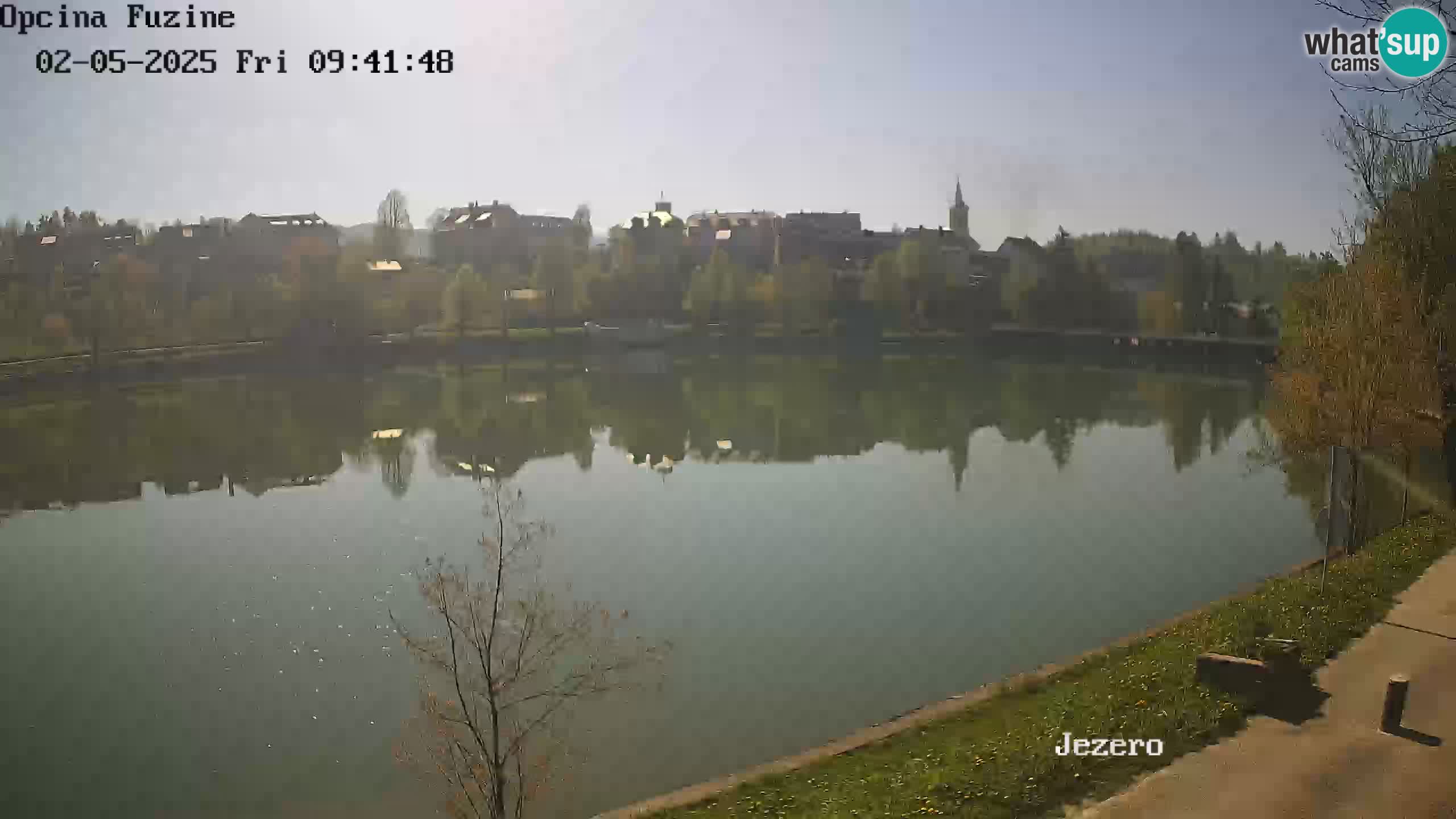 Bajersko Jezero web kamera Fužine