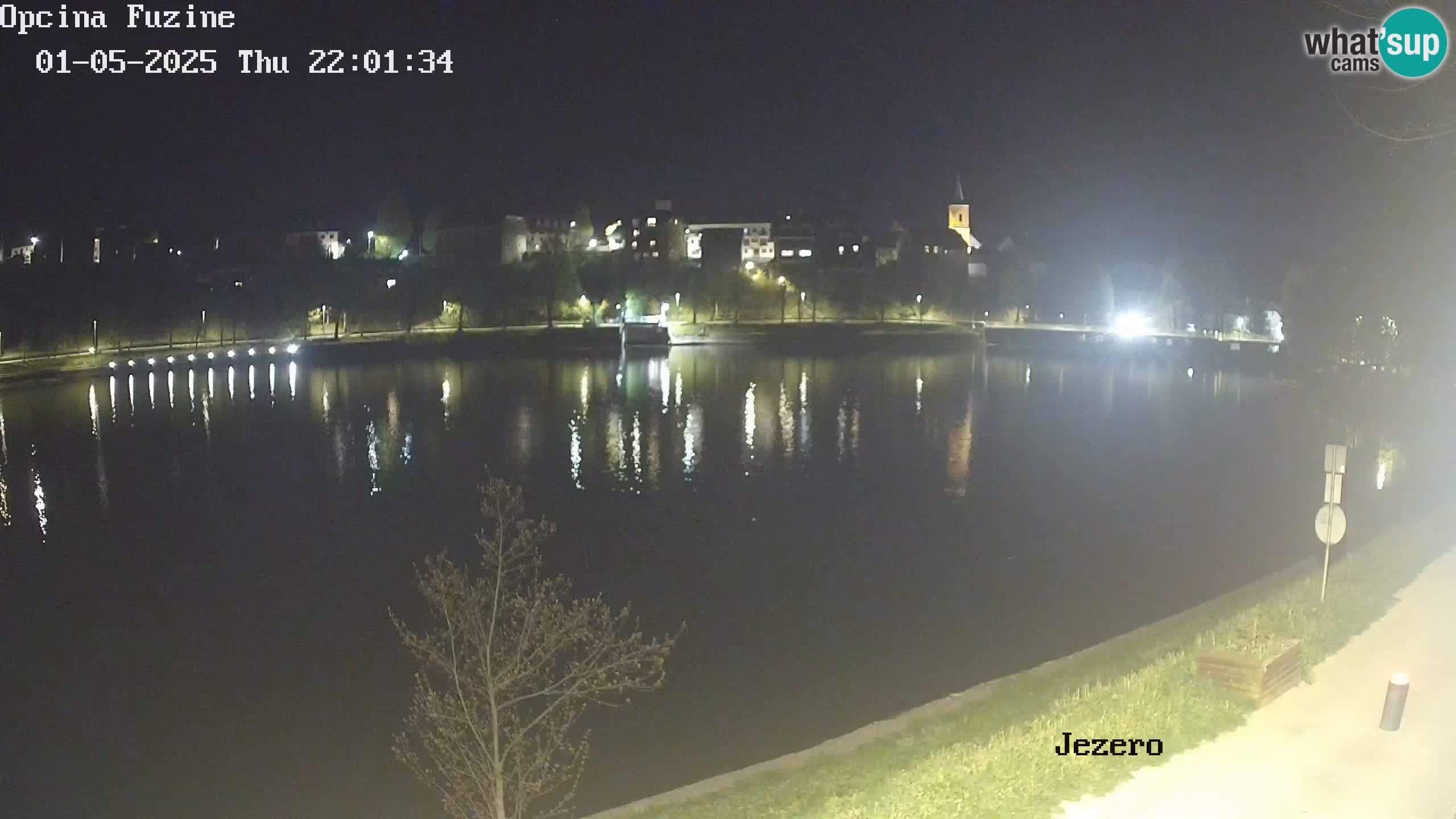 Bajersko Jezero web kamera Fužine