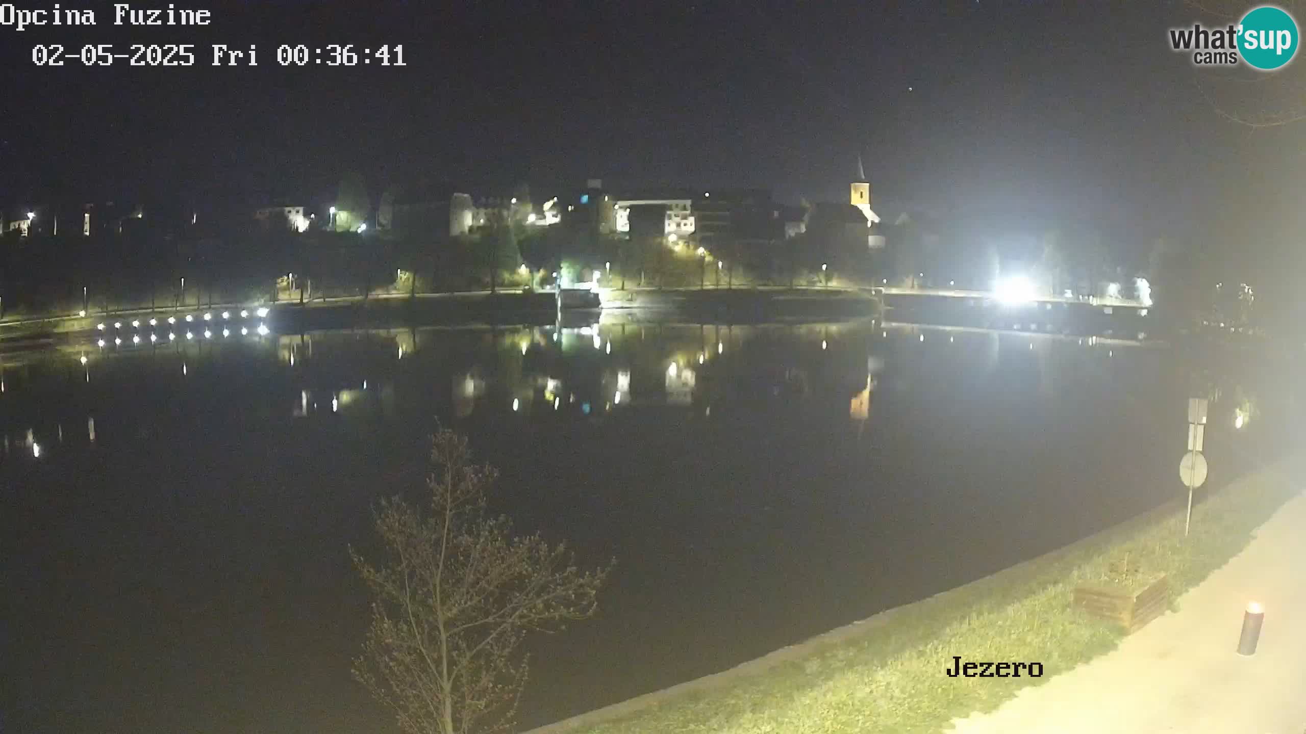 LIVE Lake Bajer livecam Bajersko Jezero Fužine