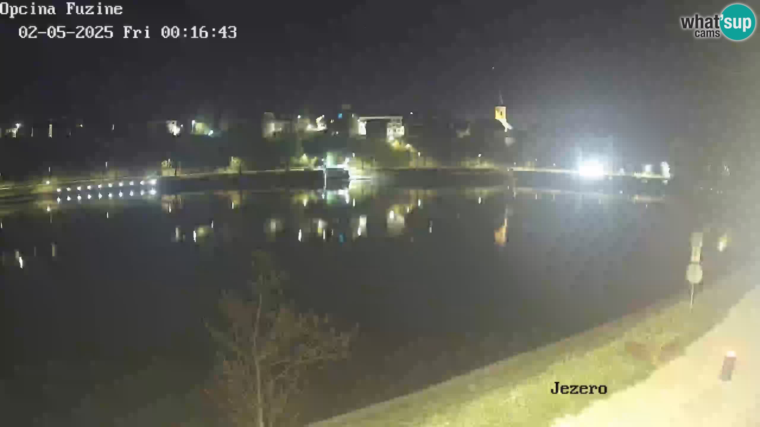 LIVE lago Bajer webcam Bajersko Jezero Fužine