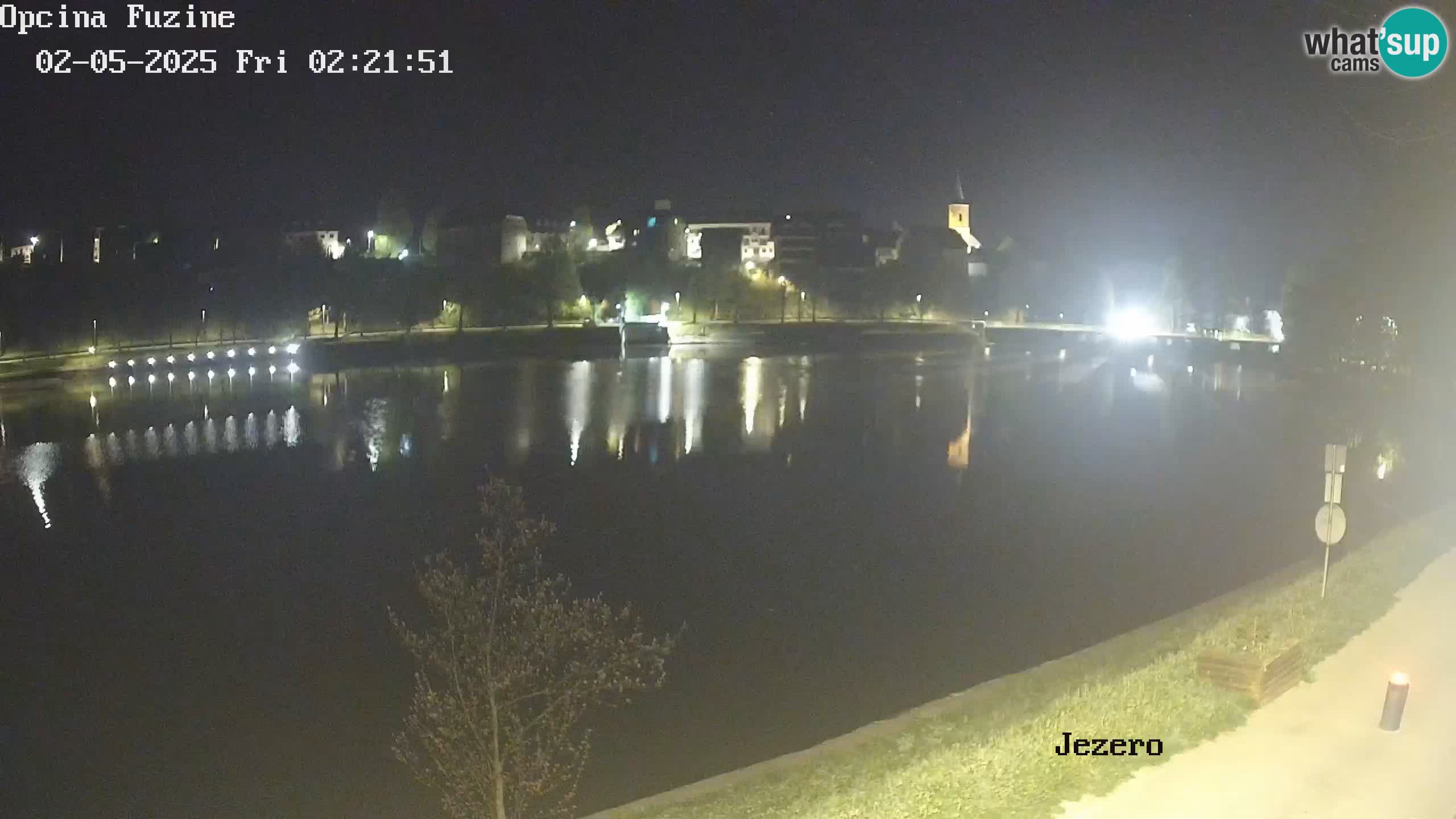 LIVE Lake Bajer livecam Bajersko Jezero Fužine