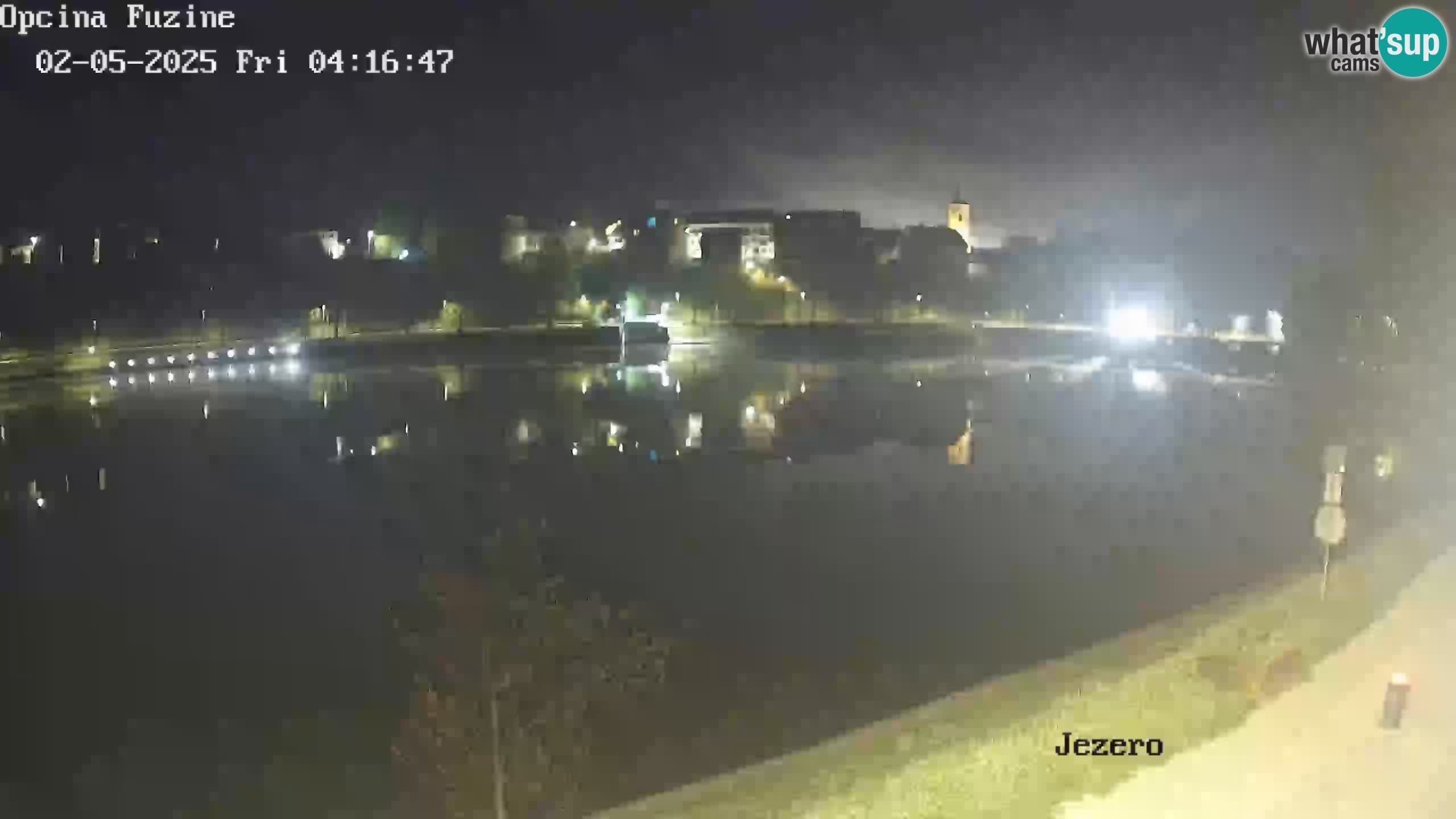LIVE Lake Bajer livecam Bajersko Jezero Fužine