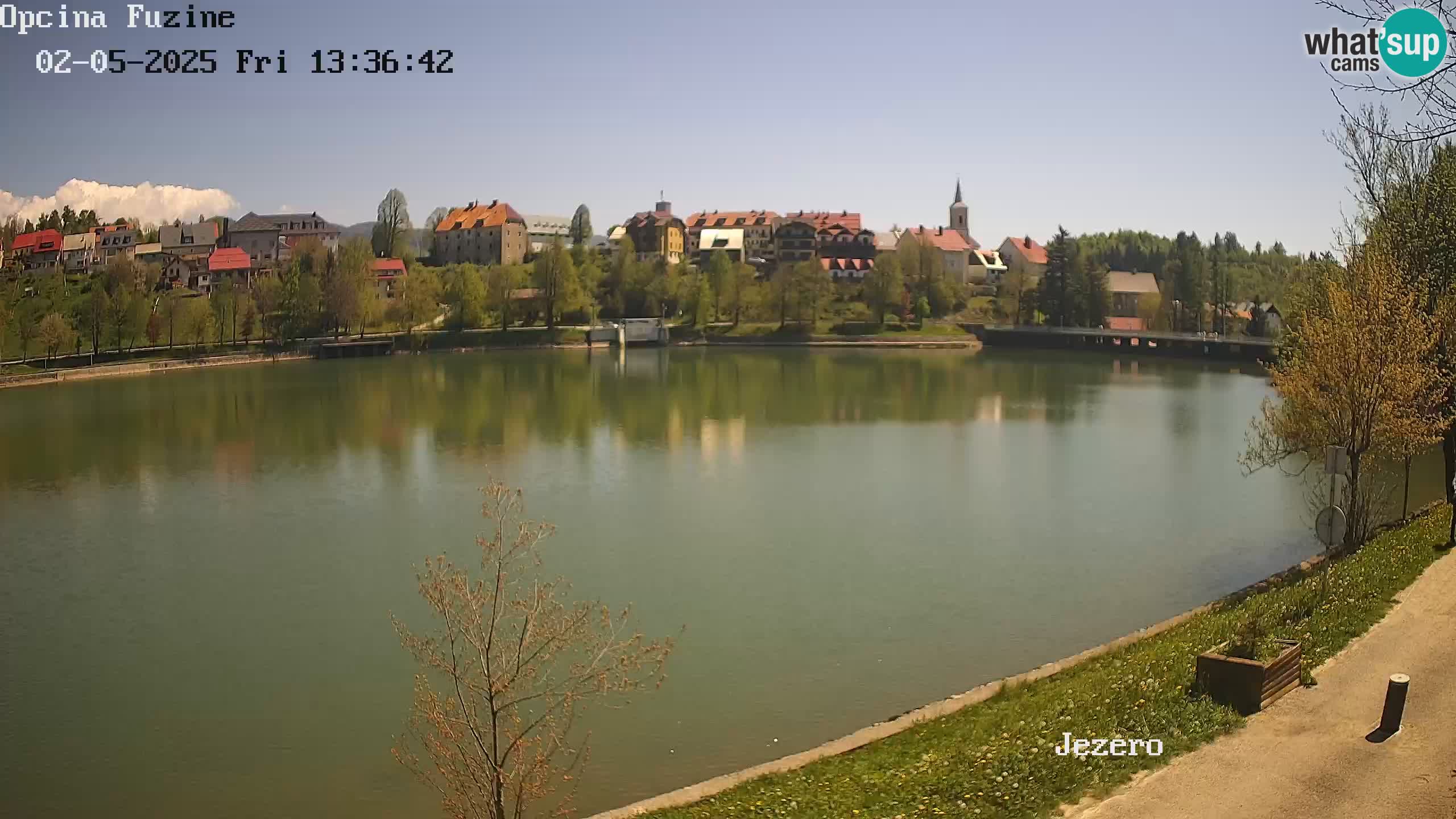 Bajersko Jezero camera en vivo lago Bajer Fužine