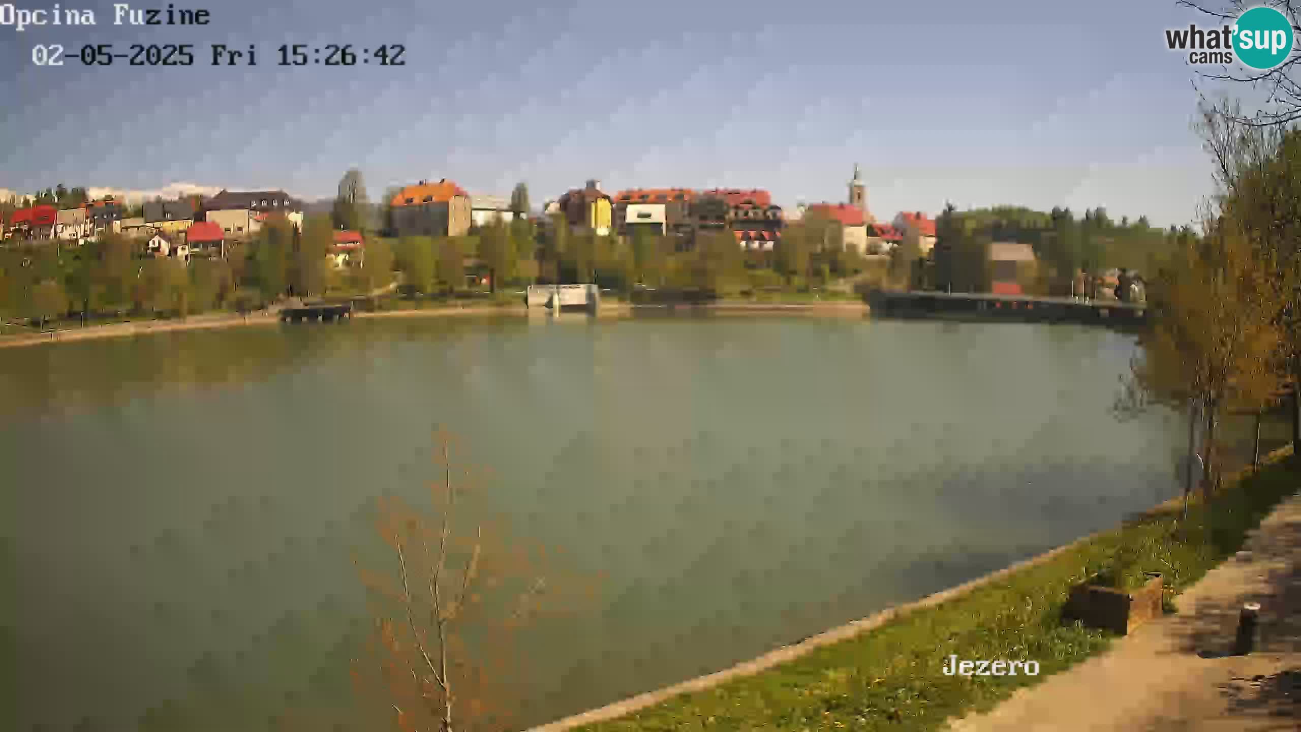 Bajersko Jezero camera en vivo lago Bajer Fužine