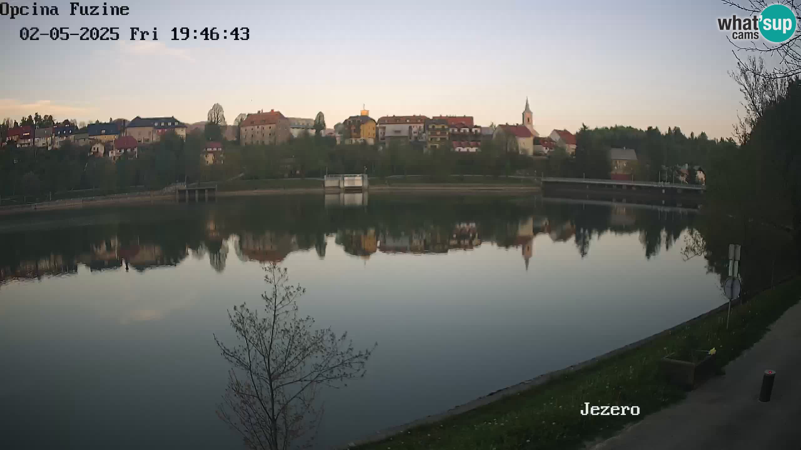 Kamera v živo Bajersko Jezero Fužine