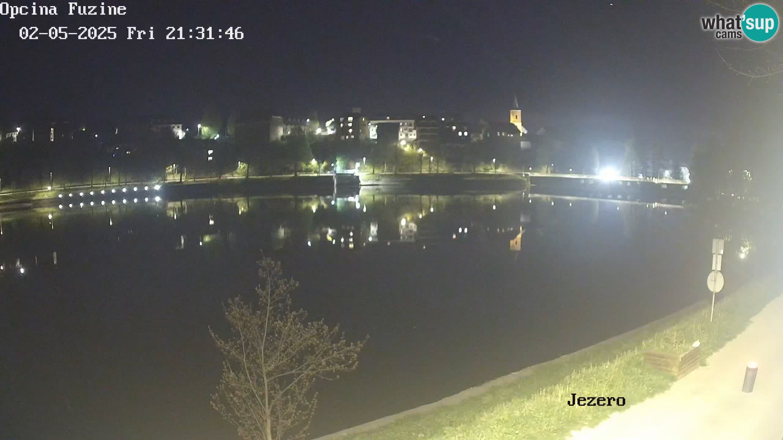 LIVE Lake Bajer livecam Bajersko Jezero Fužine